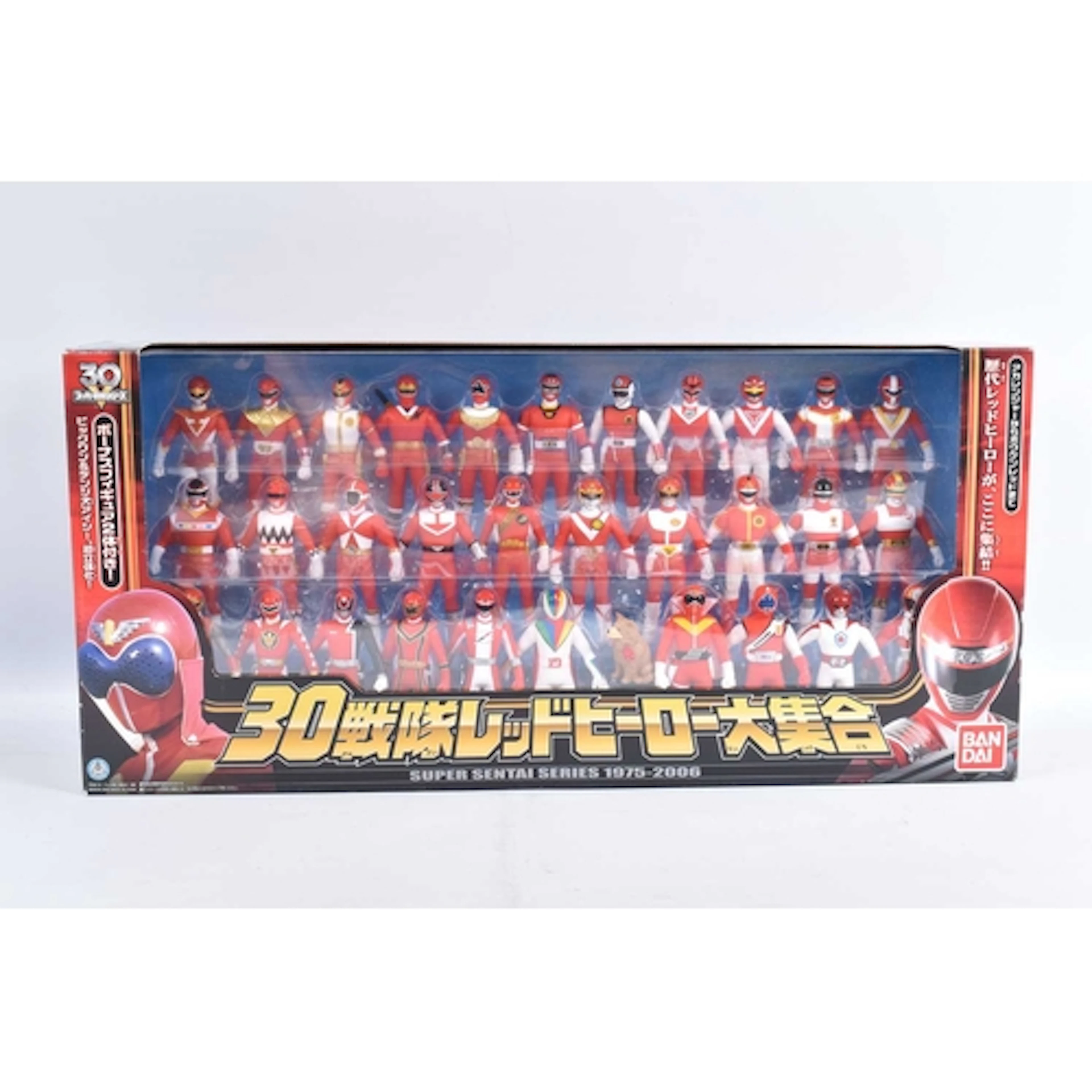 A BOXED BANDAI 2006 SUPER SENTAI SERIES 30TH ANNIVERSARY 197...