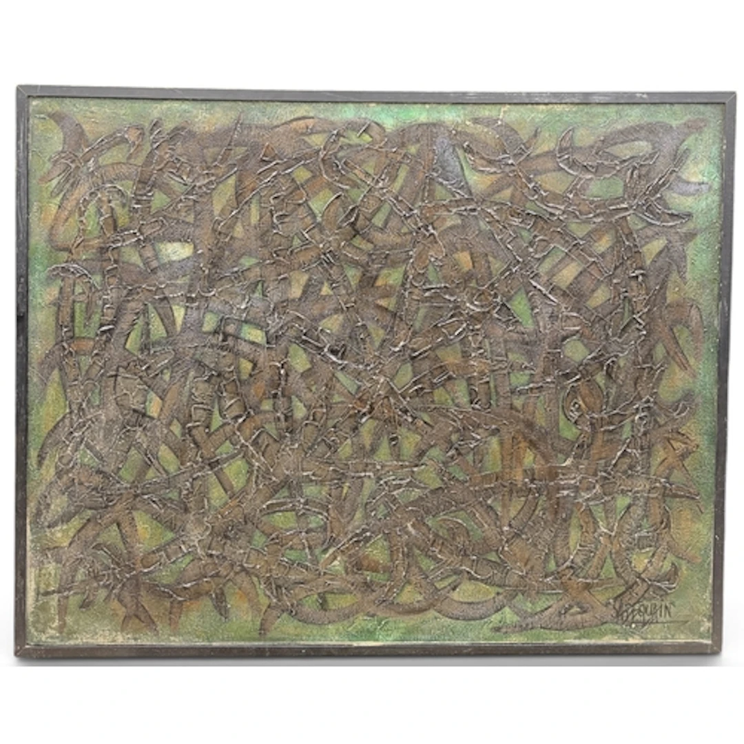 CIRCLE OF SYED SADEQUAIN AHMED NAQVI (PAKISTAN 1930-1987): C...