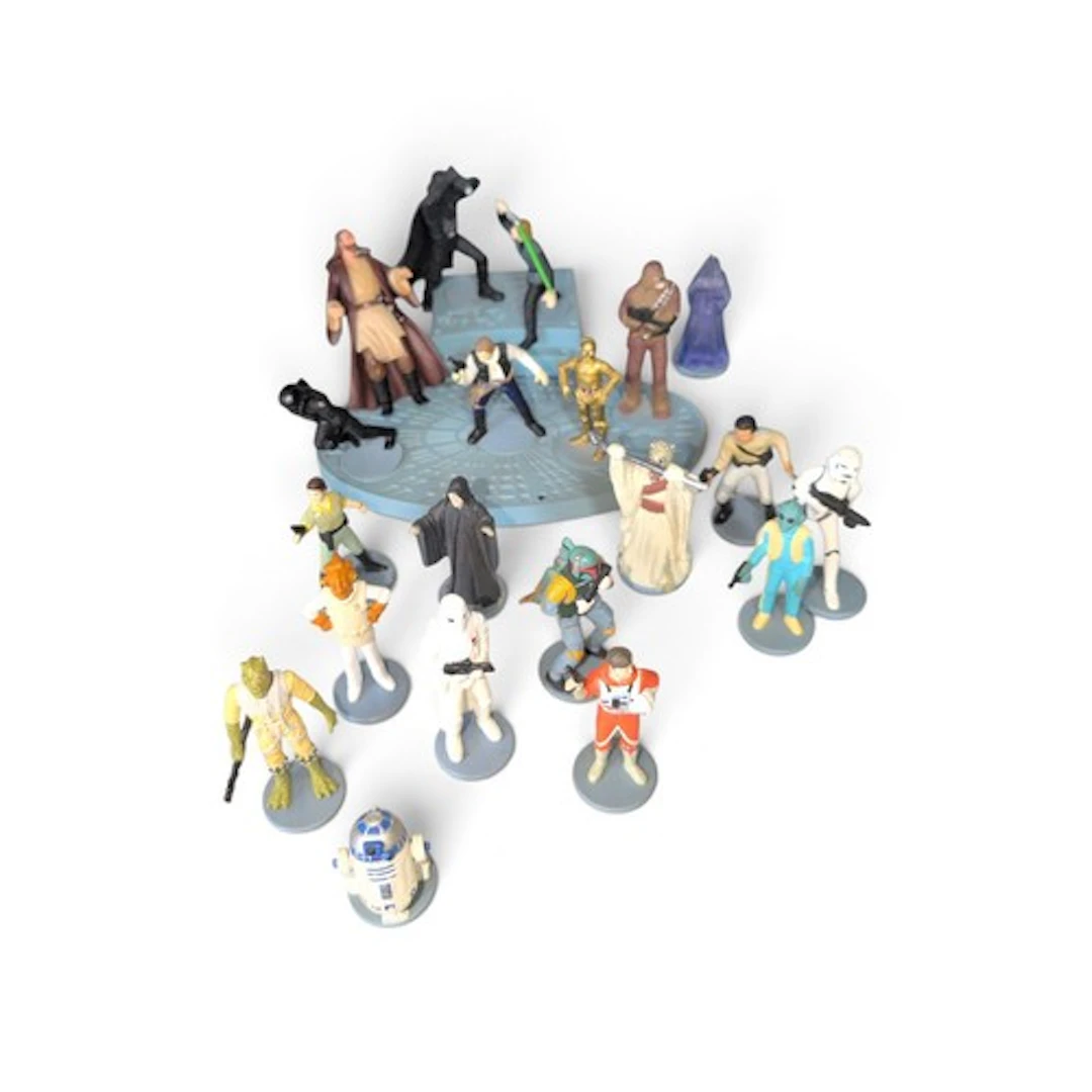 Small collection of 1990s Star Wars PVC action figures by Ap...