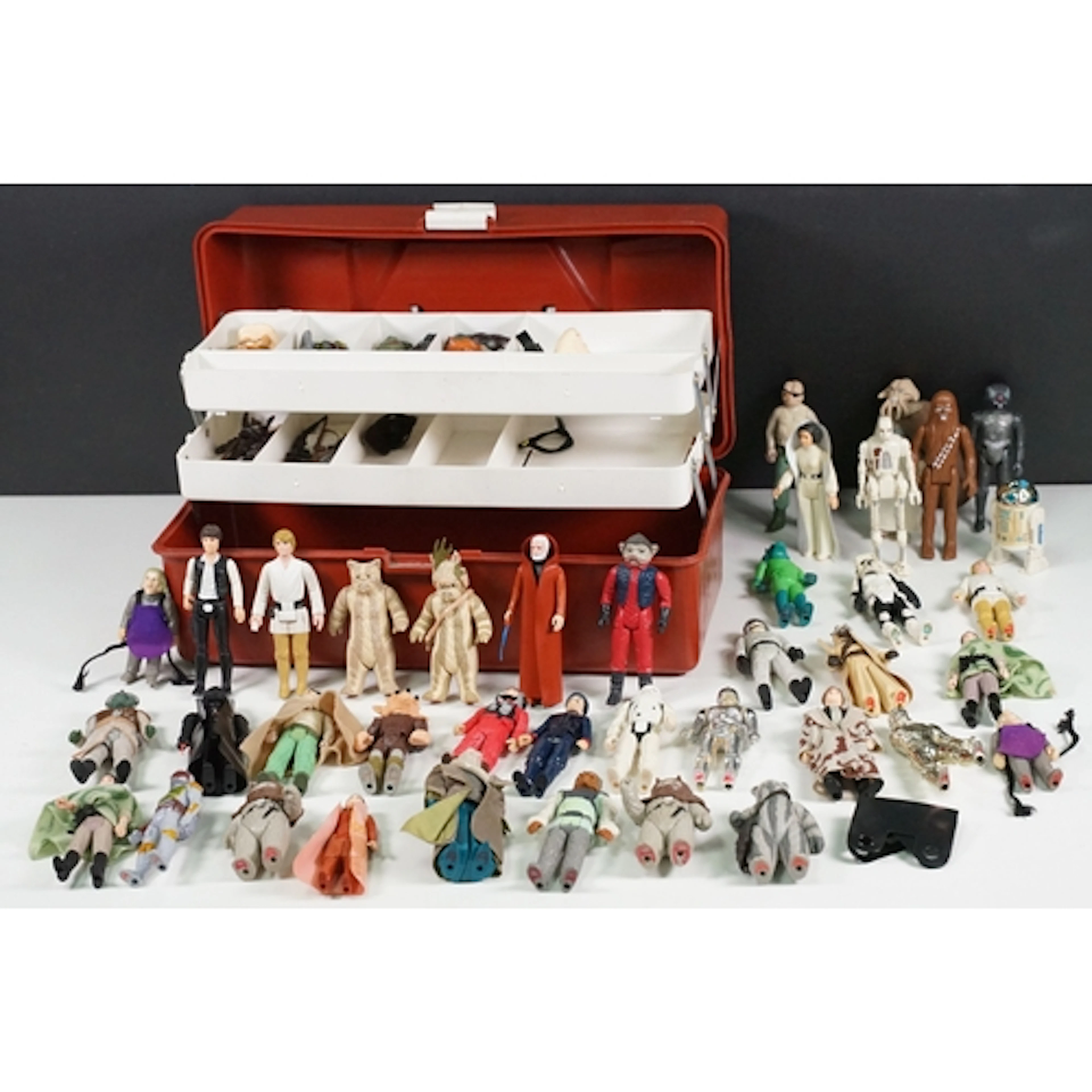 Star Wars - 38 original Star Wars figures to include Princes...