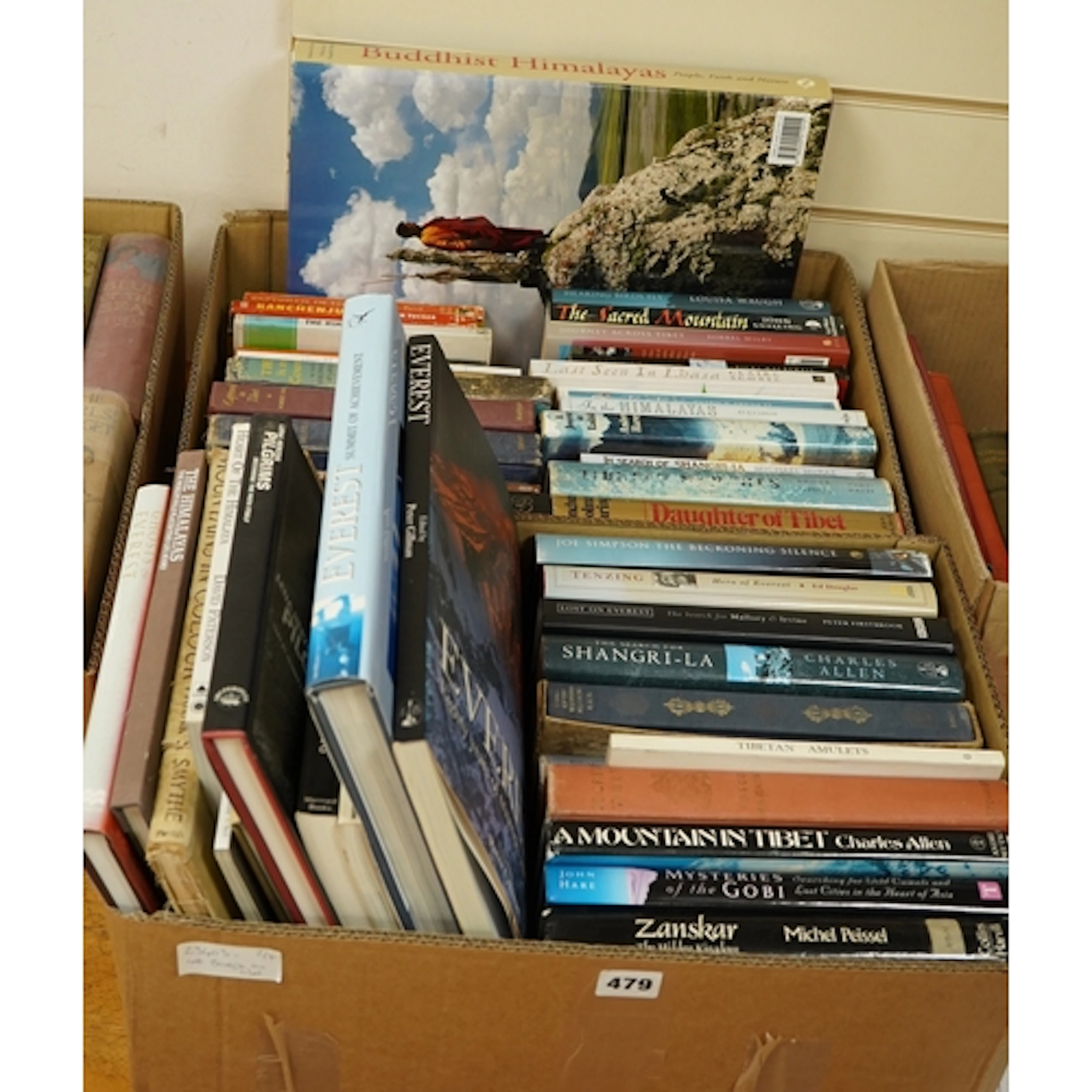 ° ° Collection of 48 books on Tibet, Himalaya, Everest and m...
