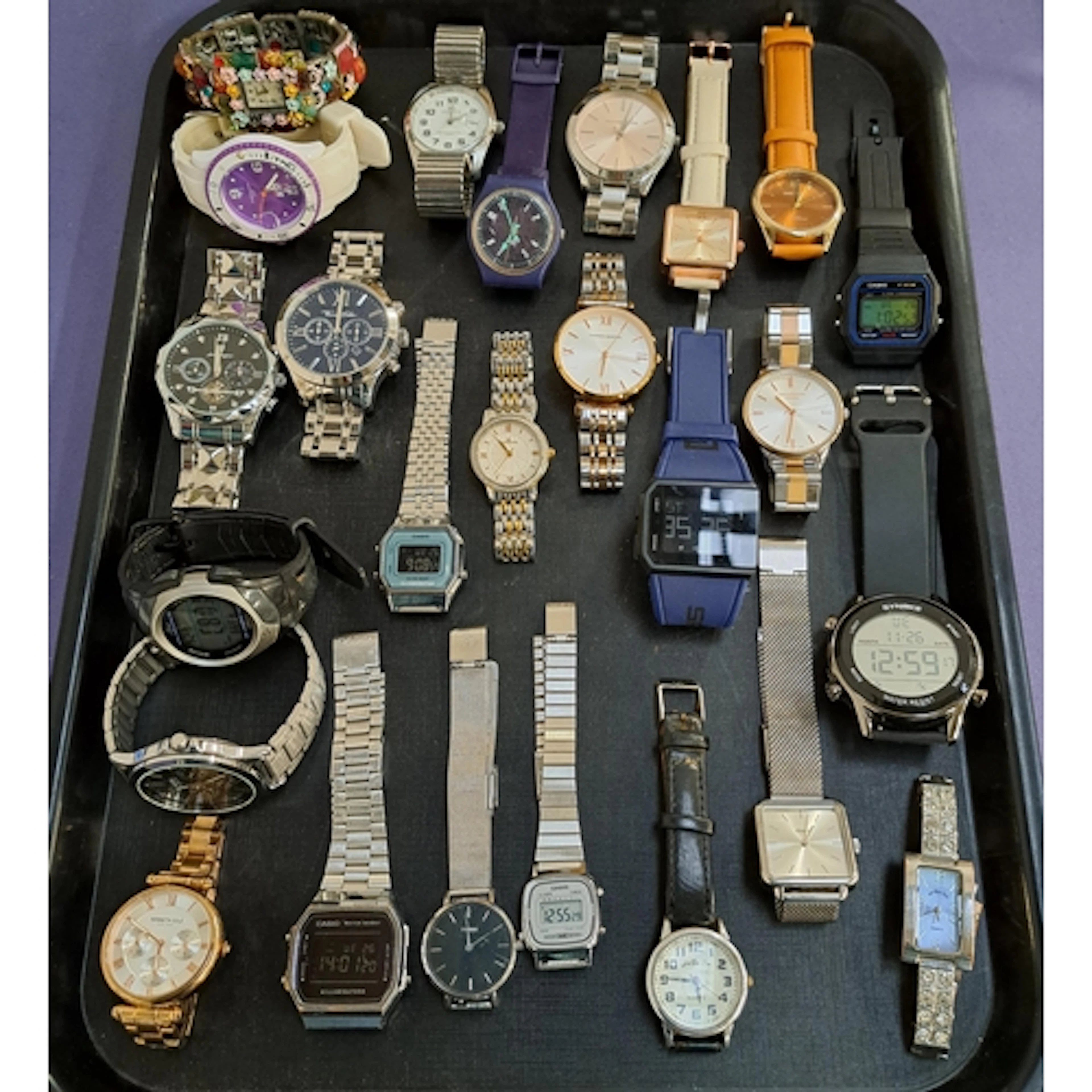 SELECTION OF LADIES AND GENTLEMEN'S WRISTWATCHES including i...