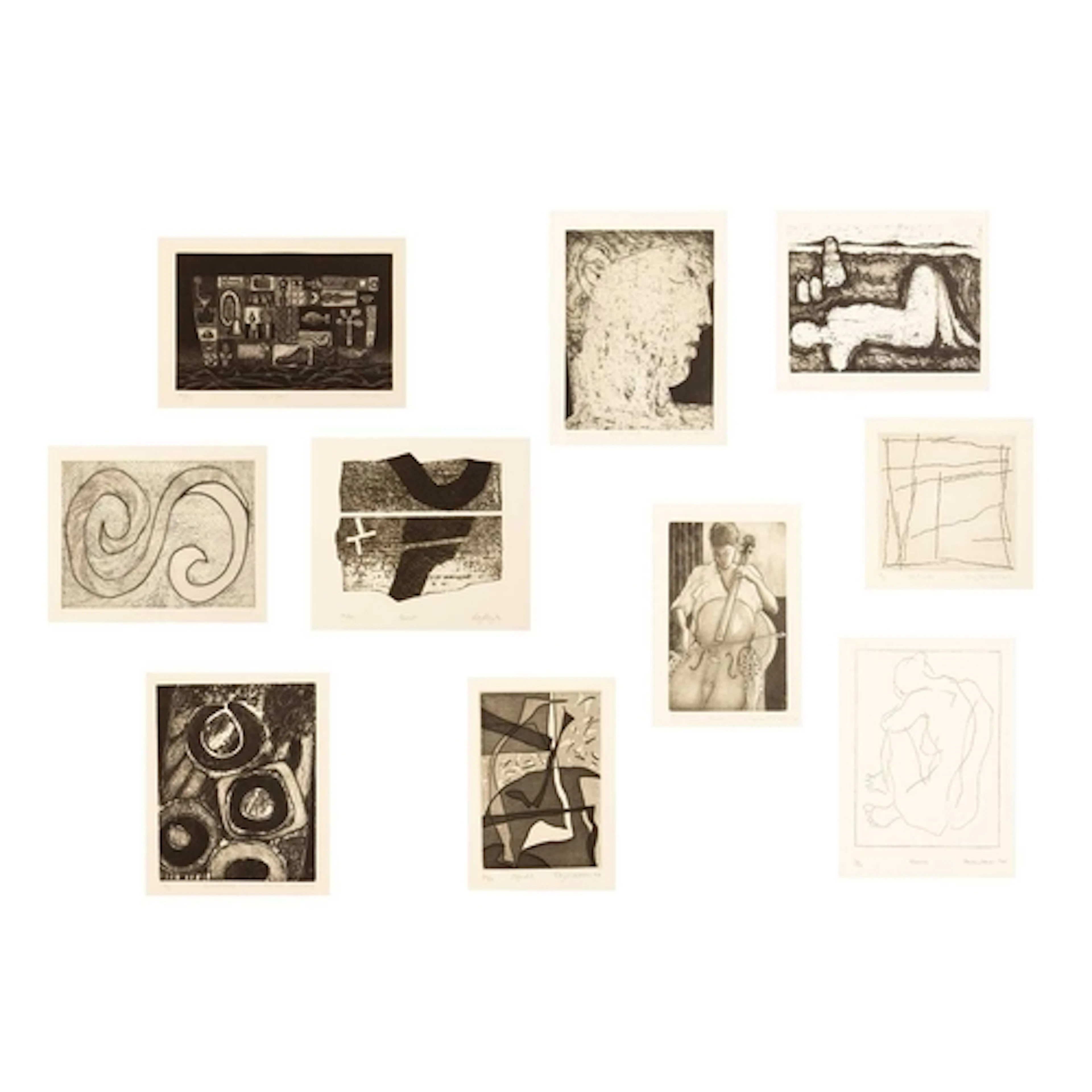 § Porthmeor Printmakers Ten Etchings A fundraising portfolio...