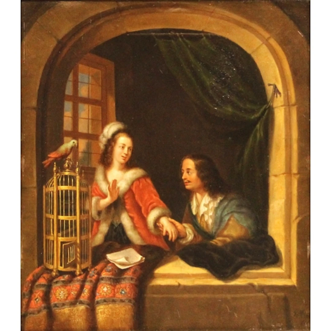 Frans van Mieris the Elder (Dutch, 1635-1681), Die Liebesw...
