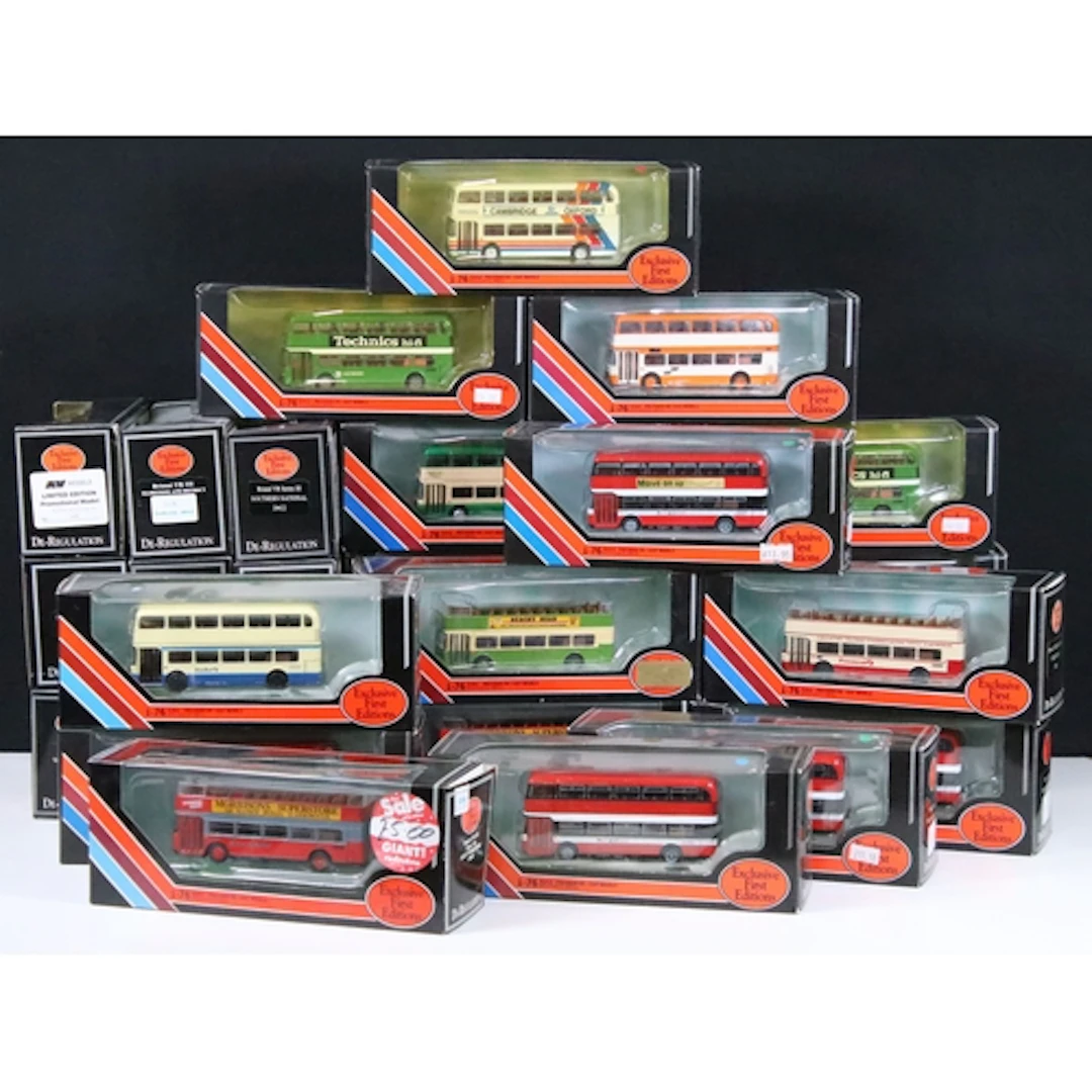 28 Boxed EFE Exclusive First Editions De-Regulation diecast ...