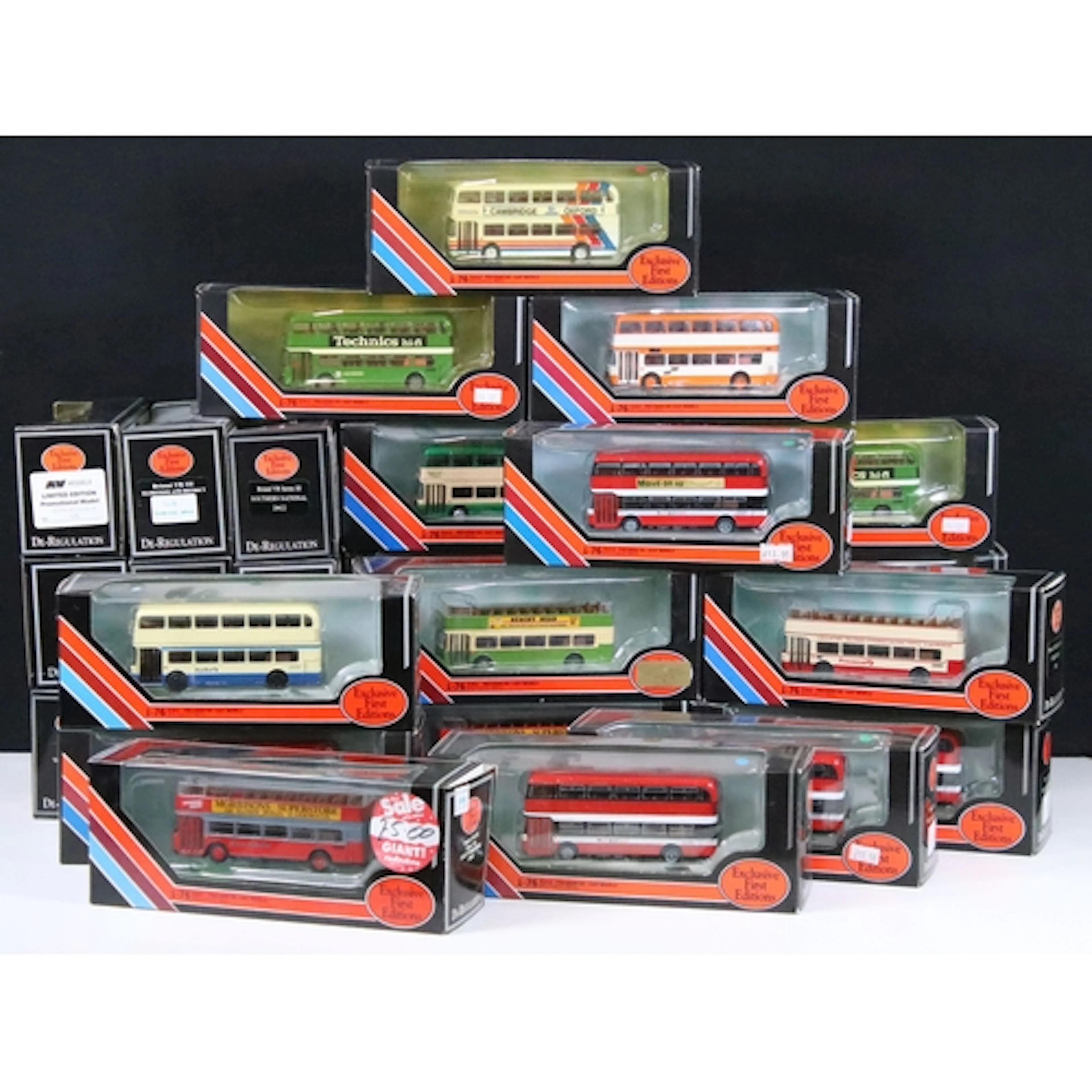 28 Boxed EFE Exclusive First Editions De-Regulation diecast ...