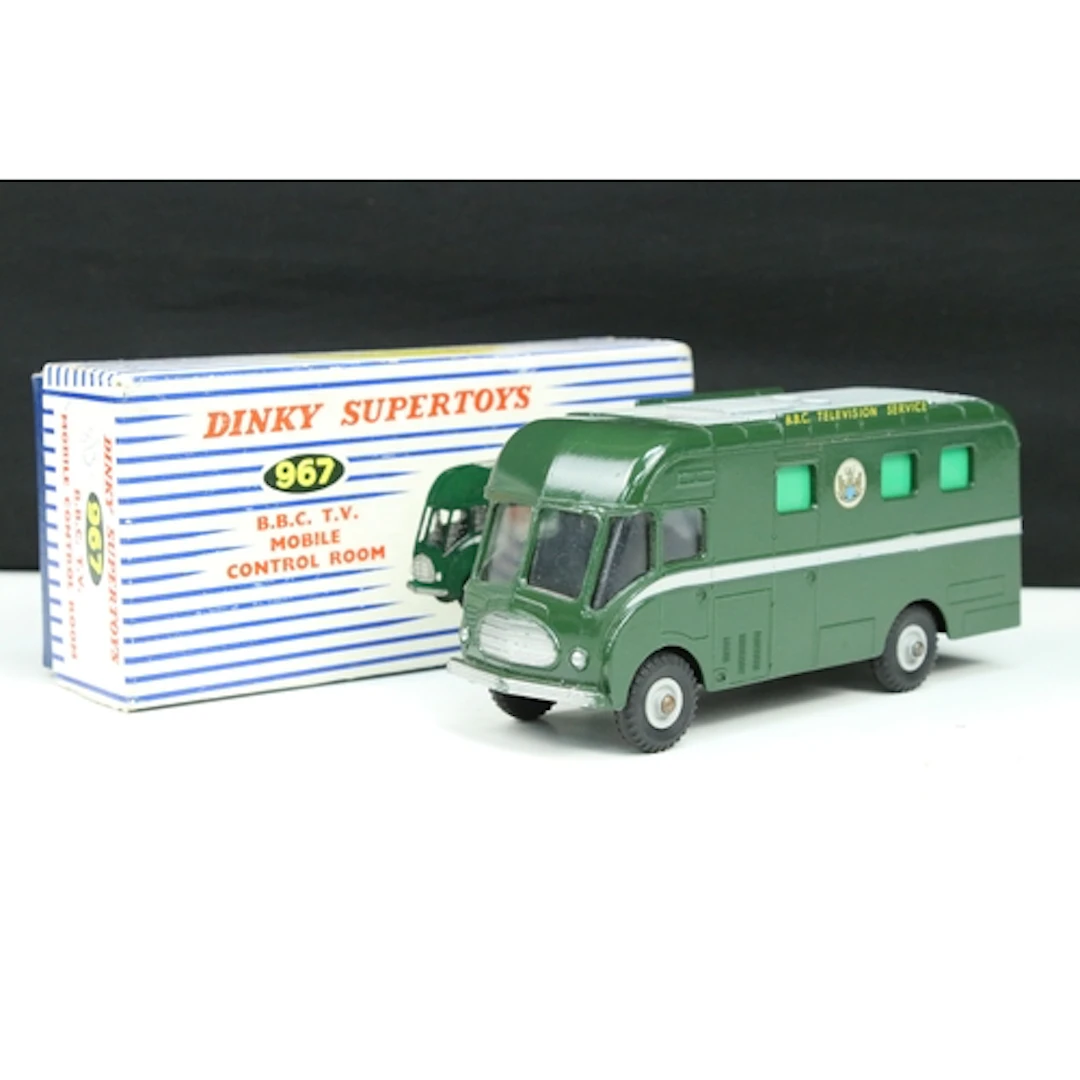 Boxed Dinky Supertoys 967 BBC TV Control Room diecast model ...