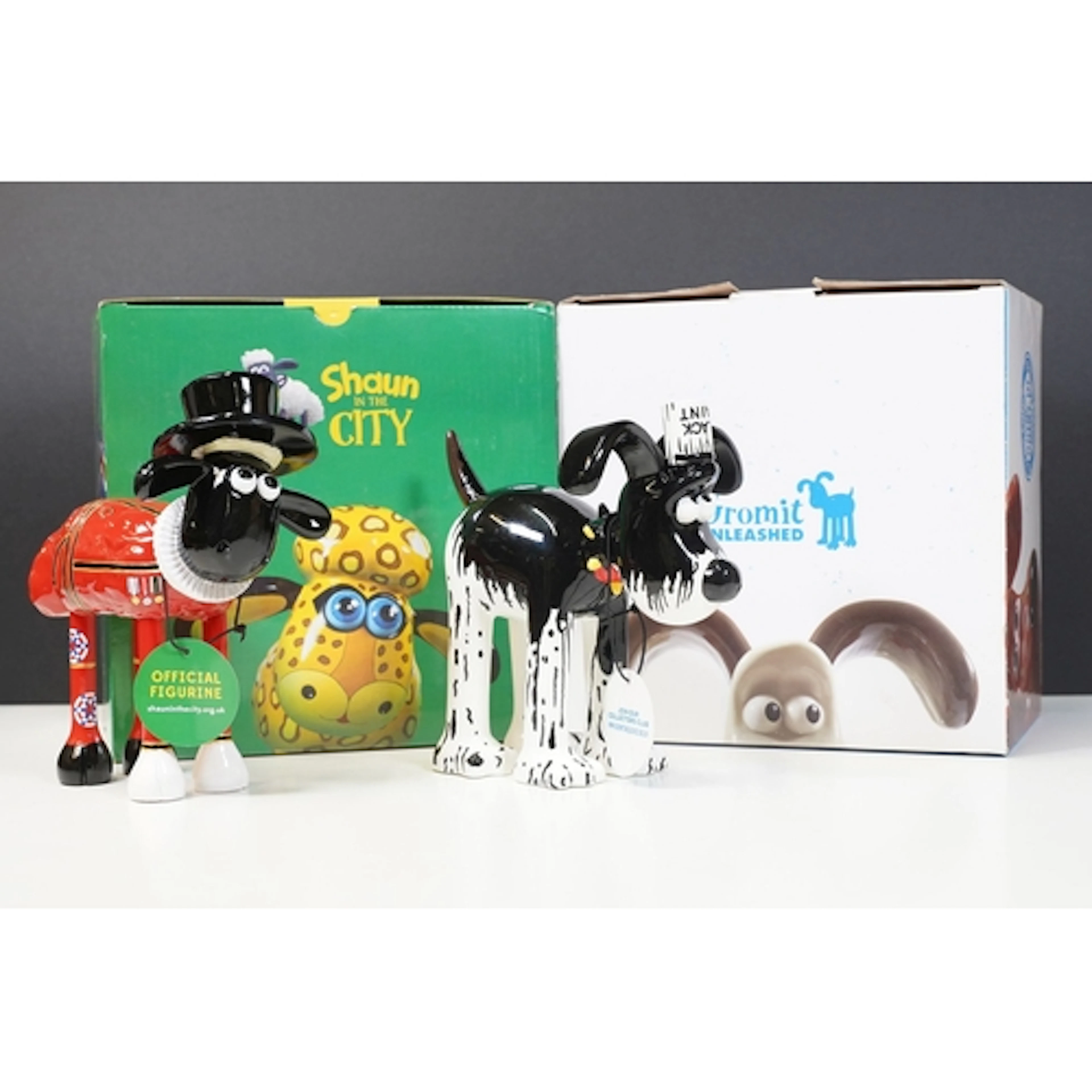 Aardman official figurines to include Gromit Unleashed 'Watc...