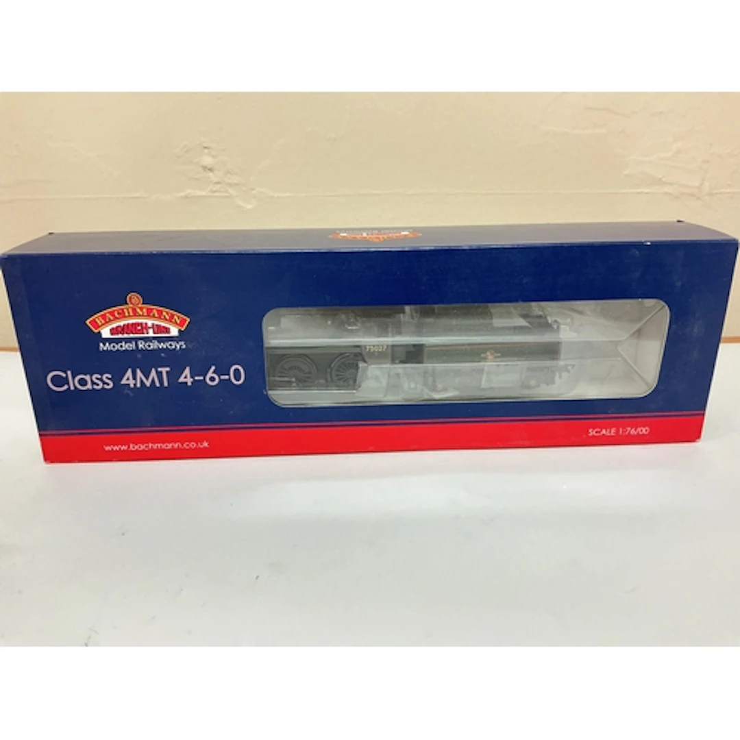 A Boxed Bachmann 00 Gauge Standard Class 4MT 75027 BR2 Tende...
