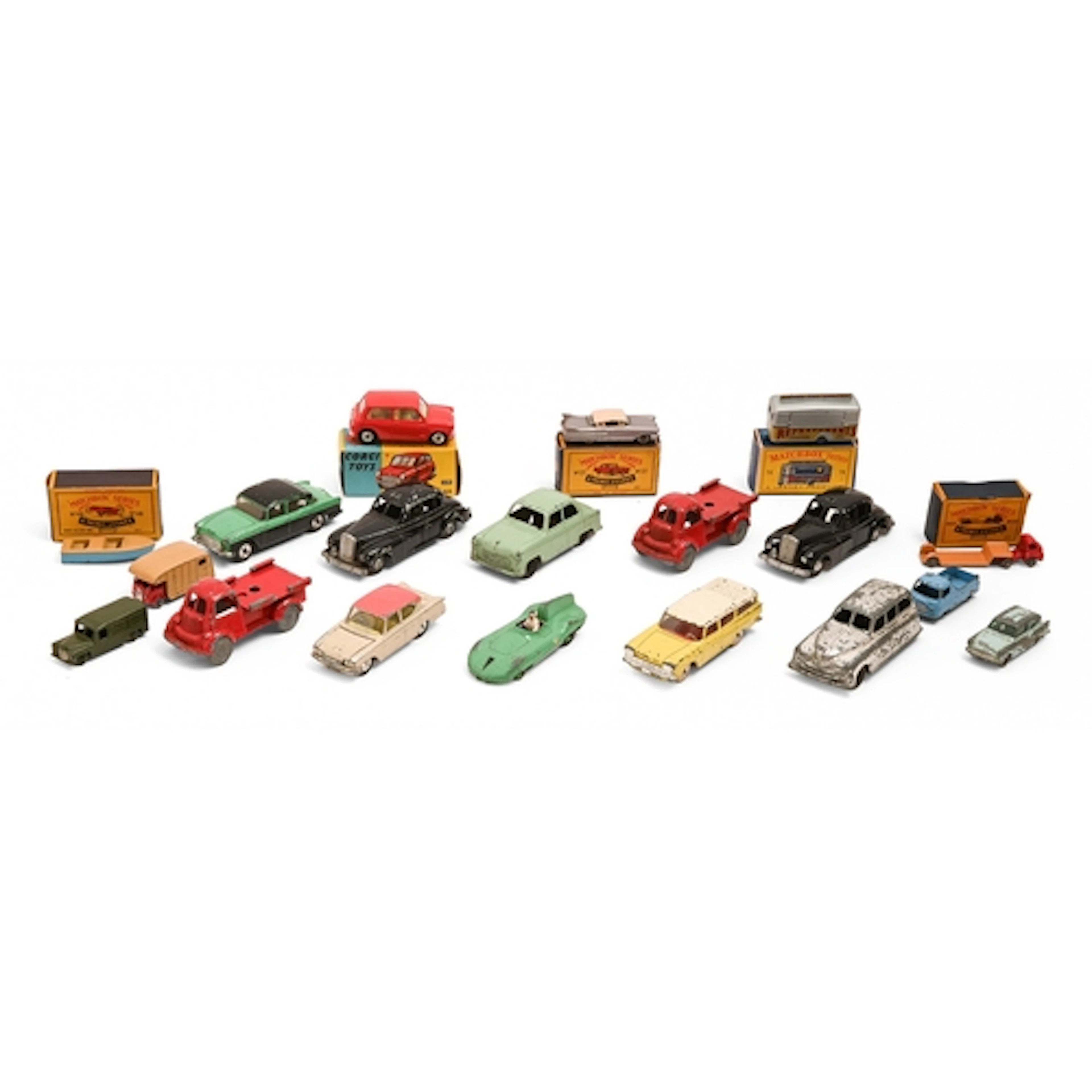 Dinky, Matchbox and other die cast toys, to include Corgi Au...