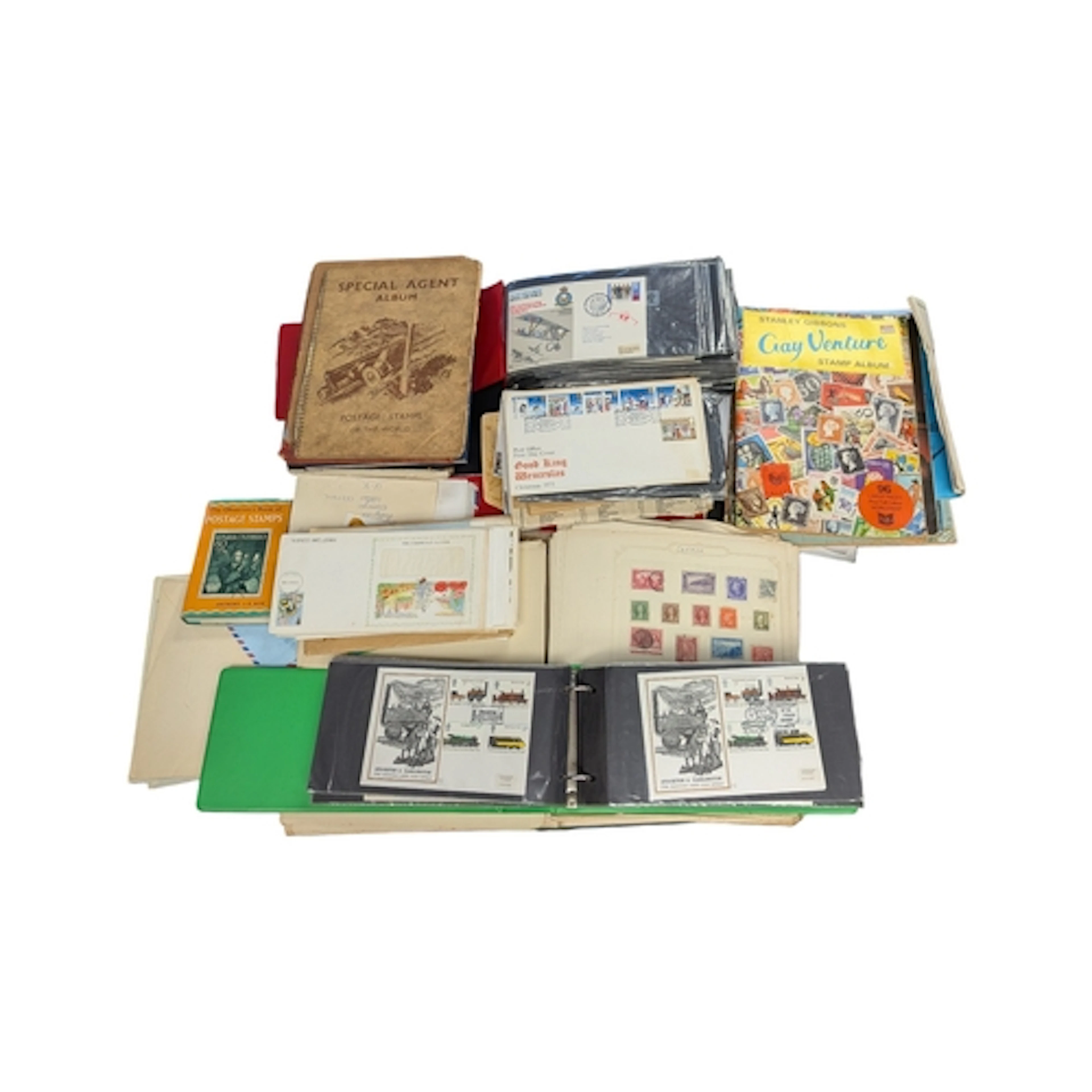 A large collection of franked and unfranked UK and foreign p...