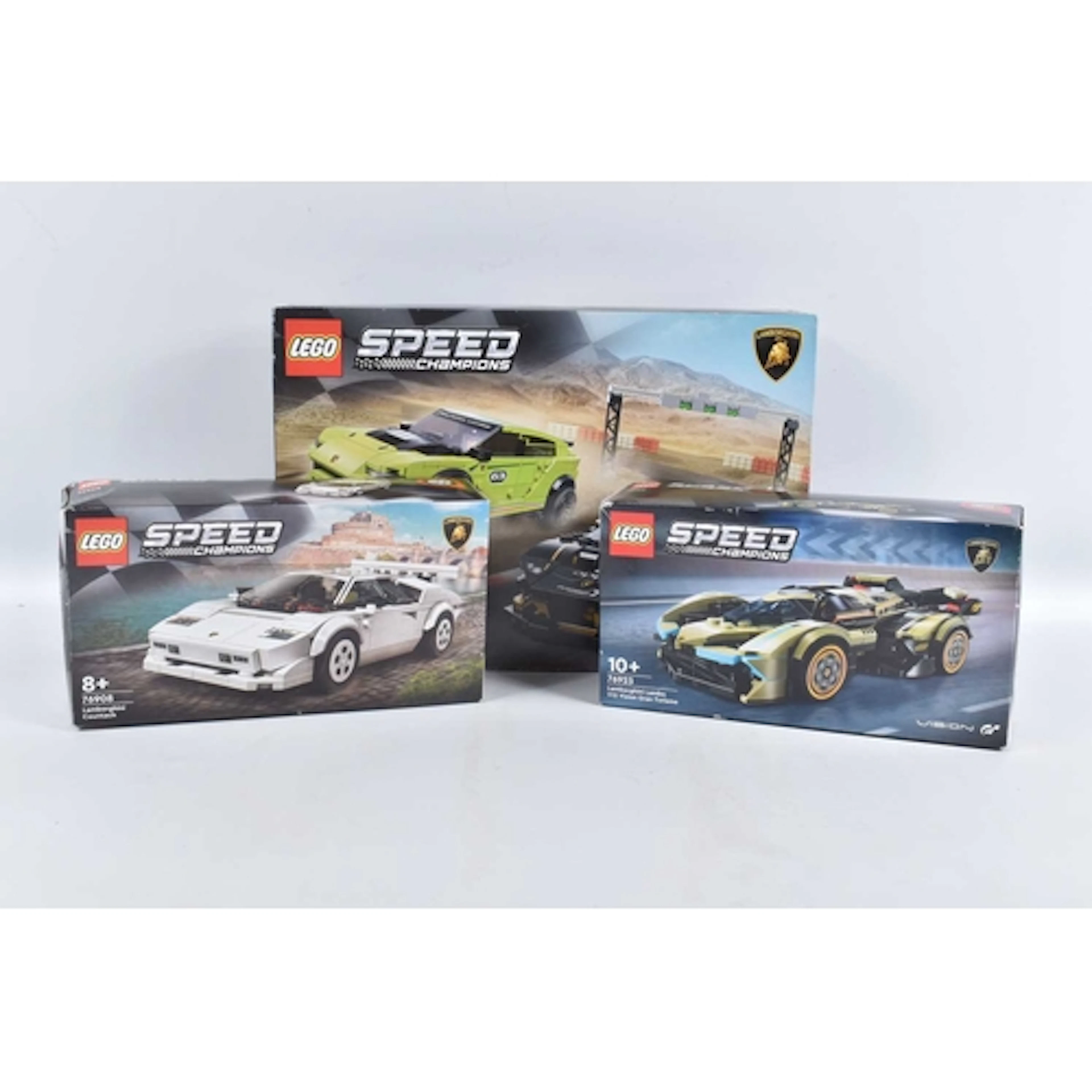 THREE BOXED AND SEALED SPEED CHAMPIONS LEGO SETS, to include...