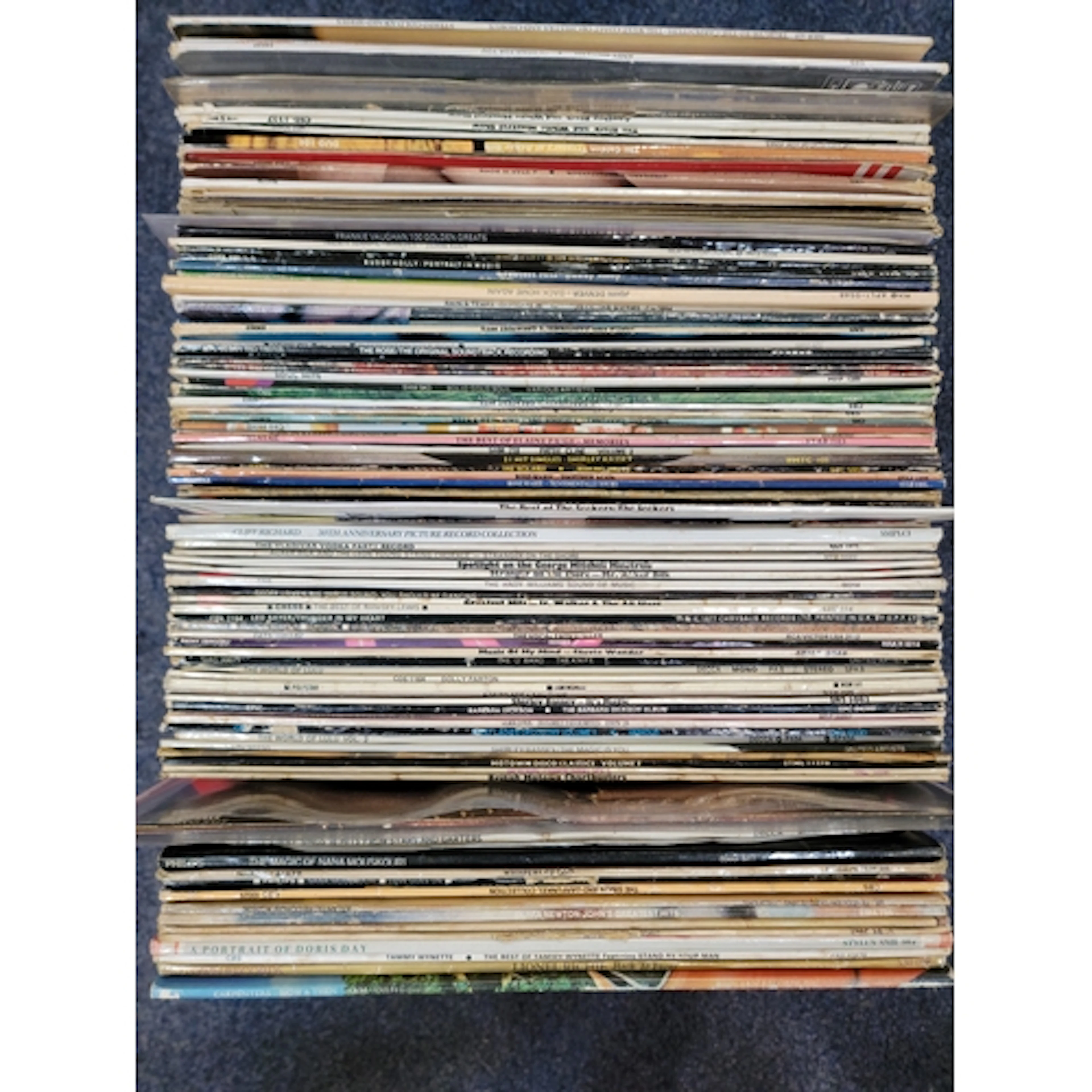 SELECTION OF VINTAGE LPS including Buddy Holly, Frankie Lain...