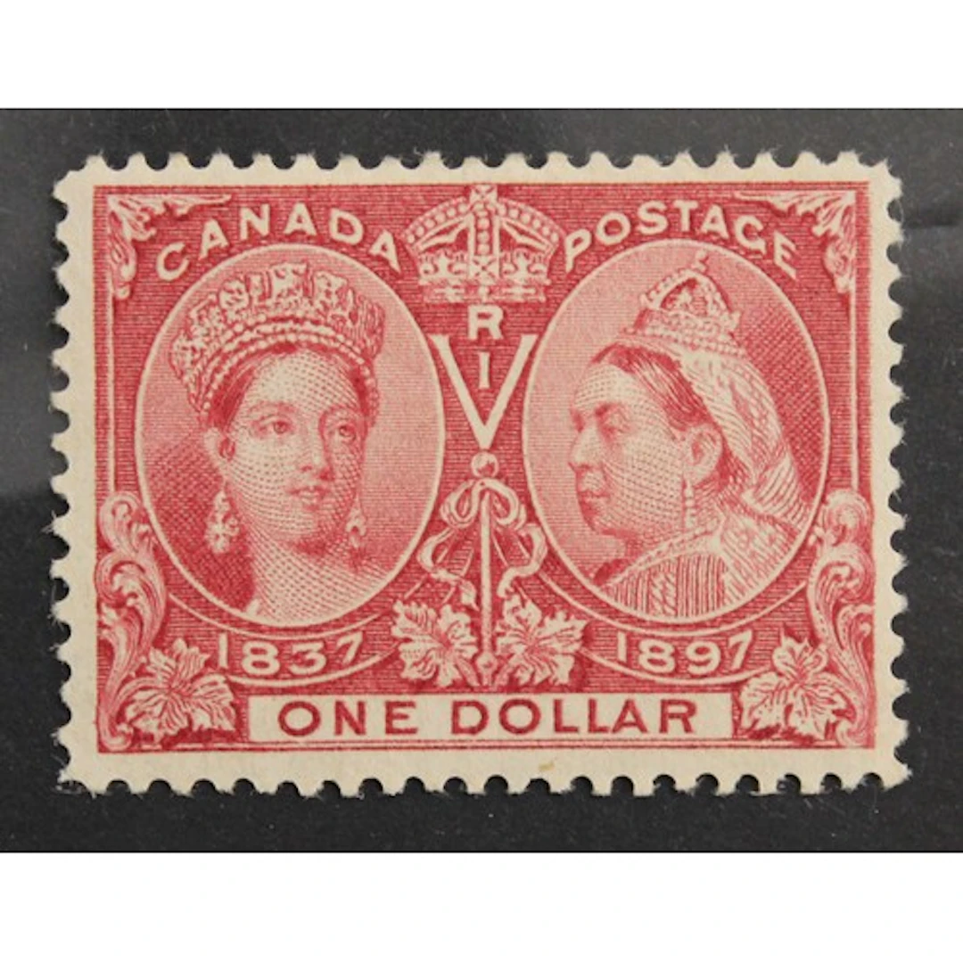 Canada. 1897 Jubilee $1 lake M. (SG 136) Cat £600. (S)