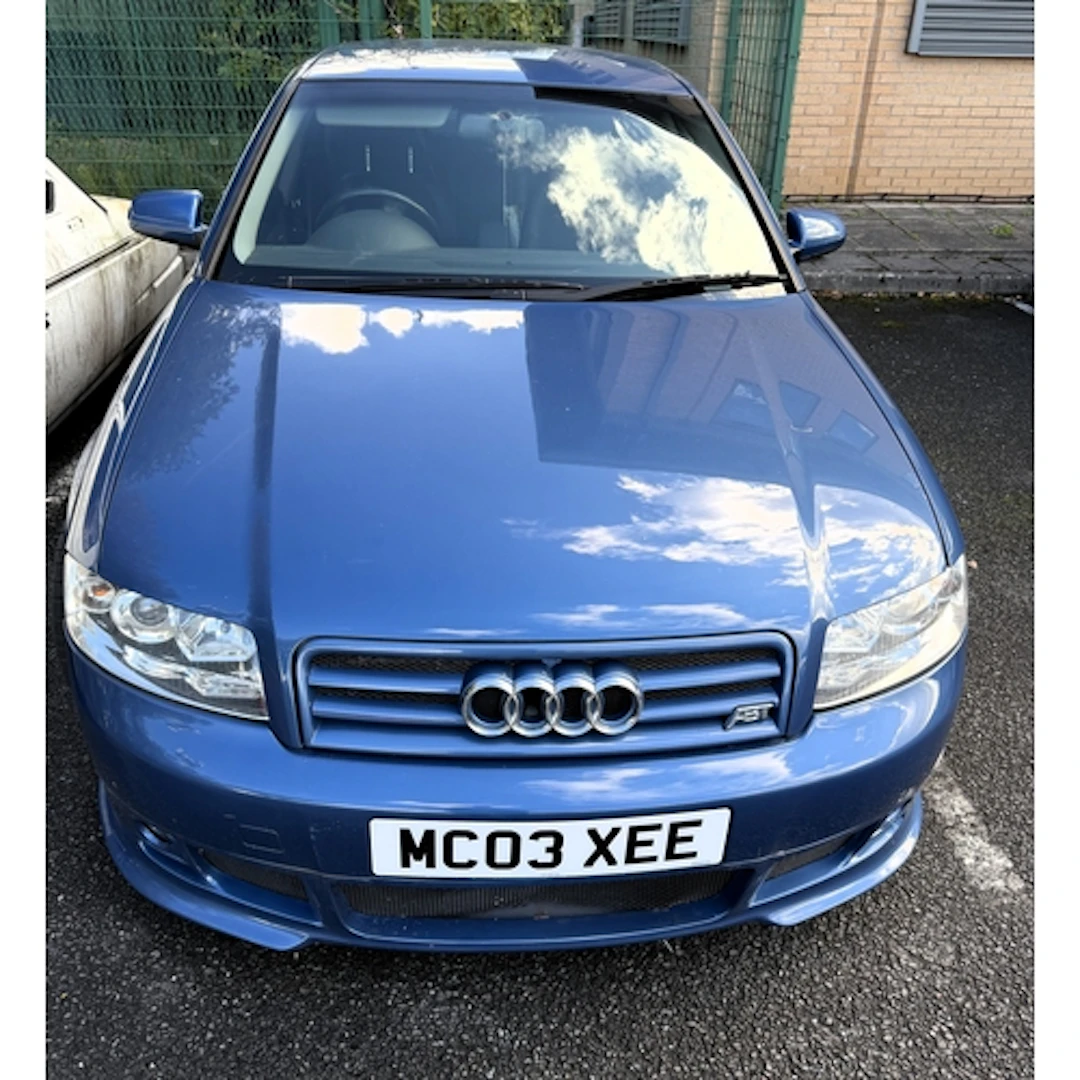 An AUDI A4 Saloon 1.8T 163 Sport 4 door motor car, first reg...