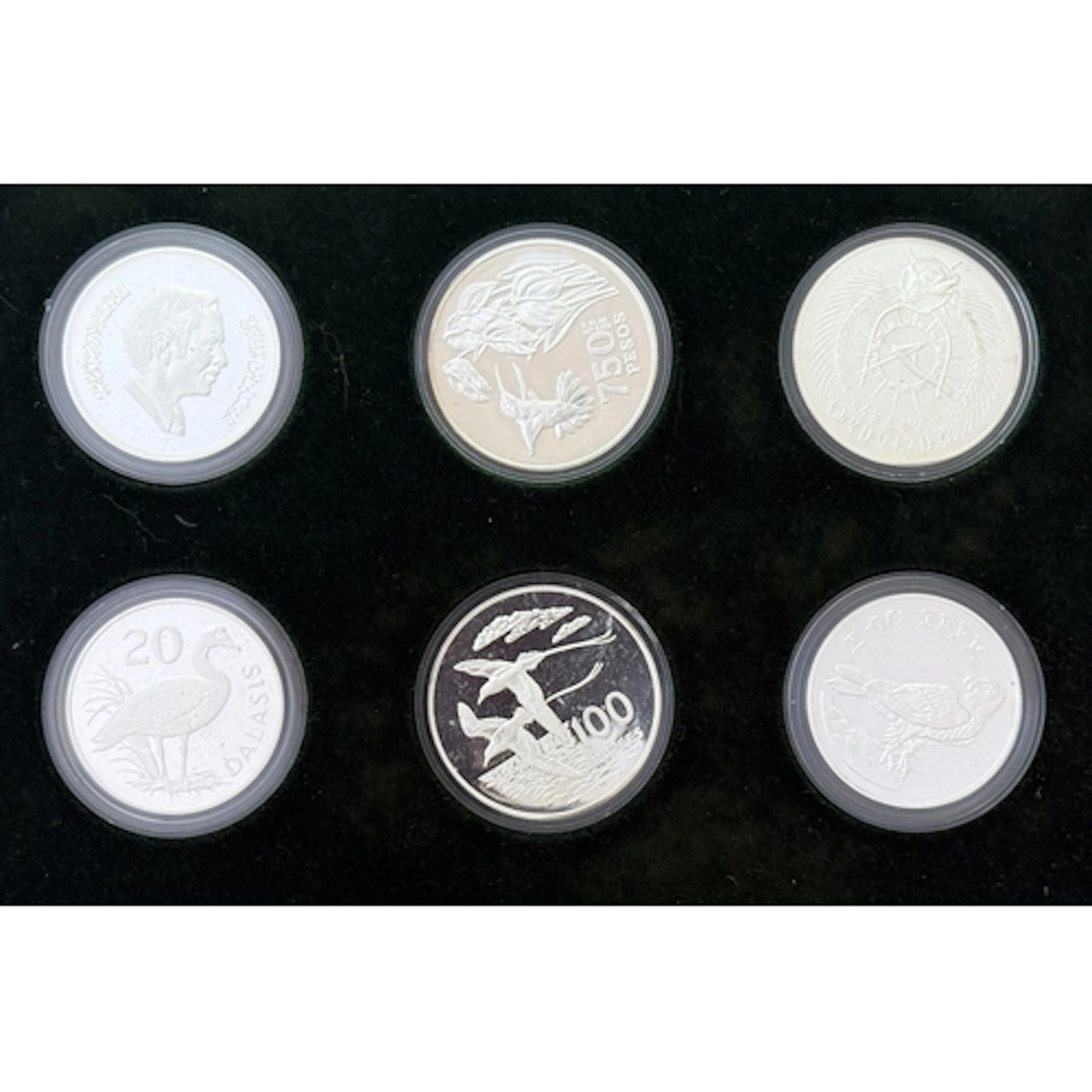 World Wildlife Conservation Series (48 Coins), 1974–1979, a ...