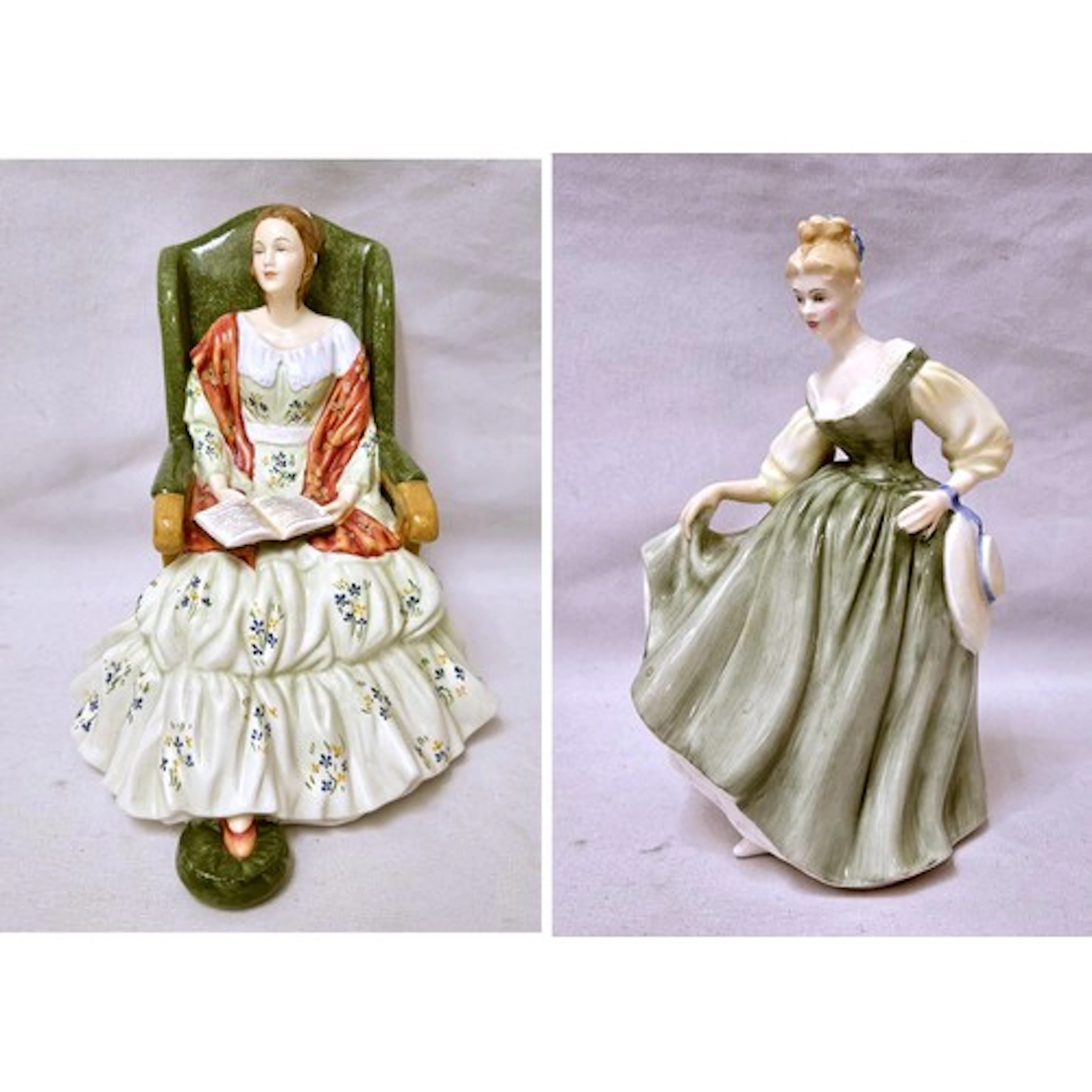 Bone China Figurine The English Ladies Co. The Victorian Col...