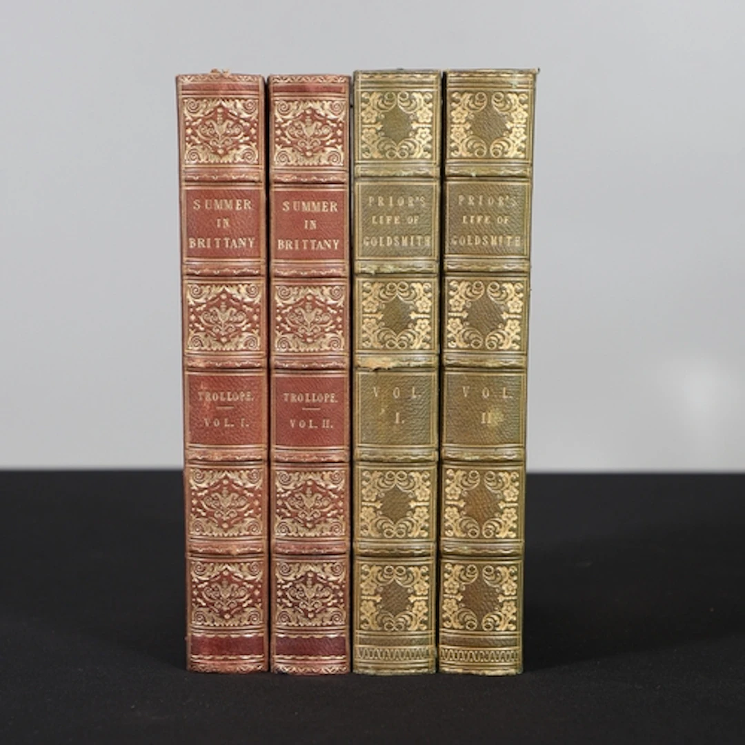 THOMAS ADOLPHUS TROLLOPE. A Summer in Brittany, 2 Volumes, 1...