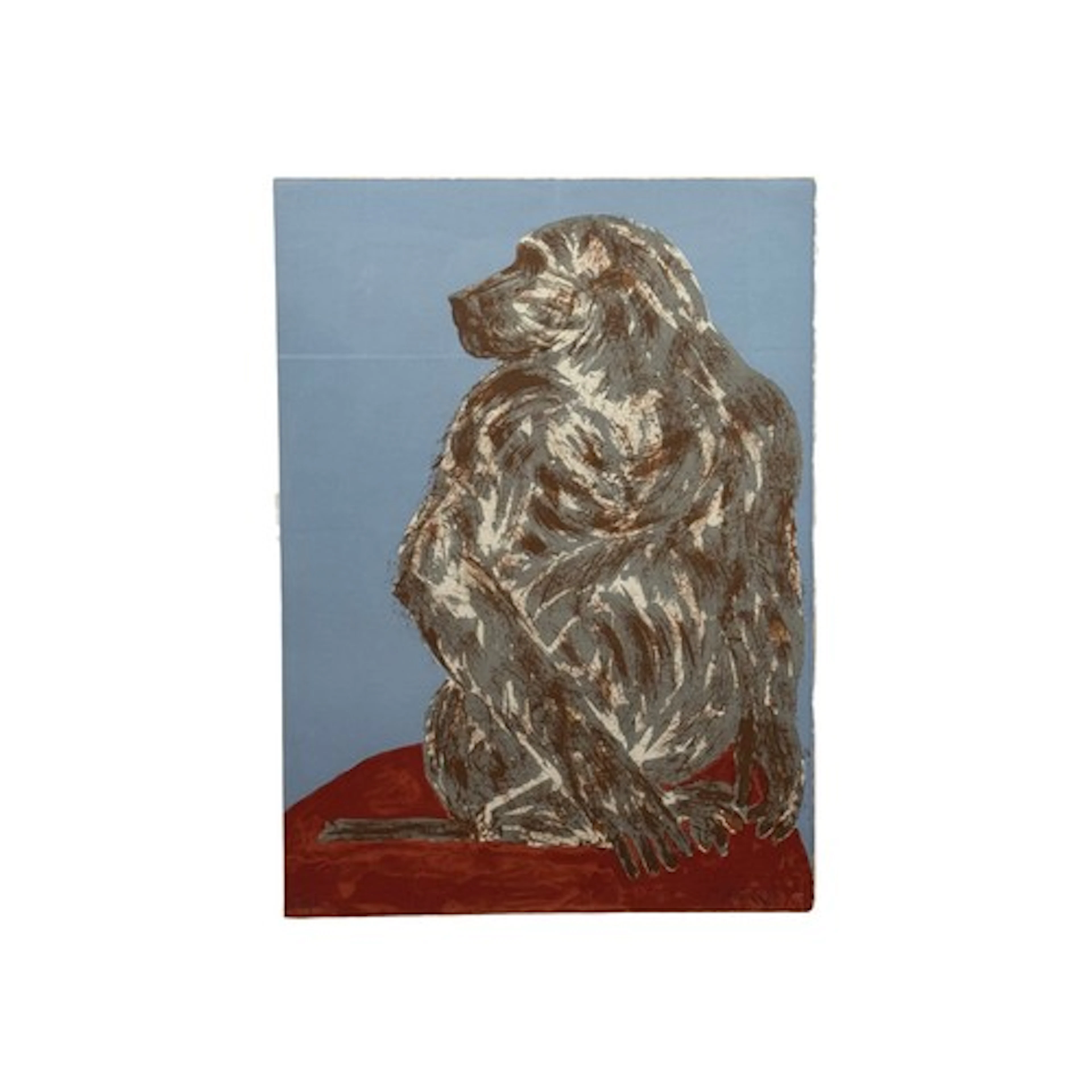 Dame Elisabeth Frink R.A. (British, 1930-1993) - Baboon, scr...