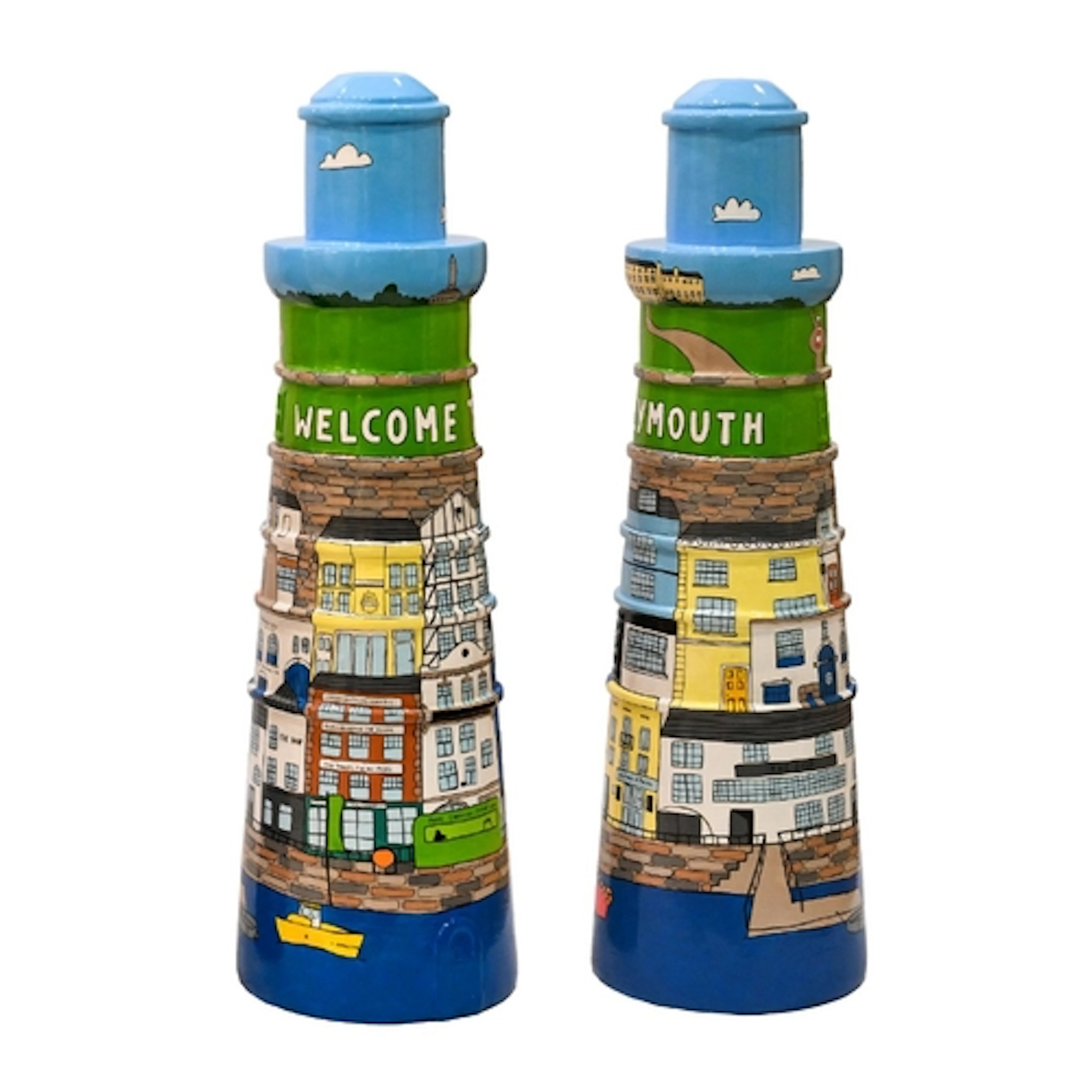 A fibreglass sculpture "Buildings On The Barbican" (3ft Mini...