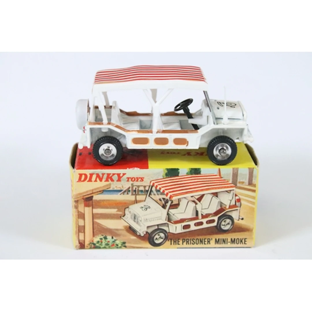 Boxed Dinky 106 The Prisoner Mini Moke diecast model in main...