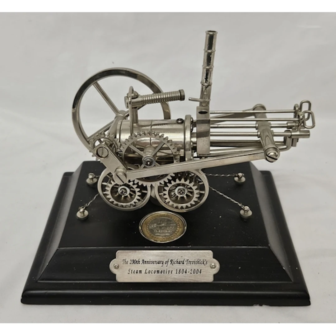 Model of Richard Trevithick Steam Engine marking 200th anniv...