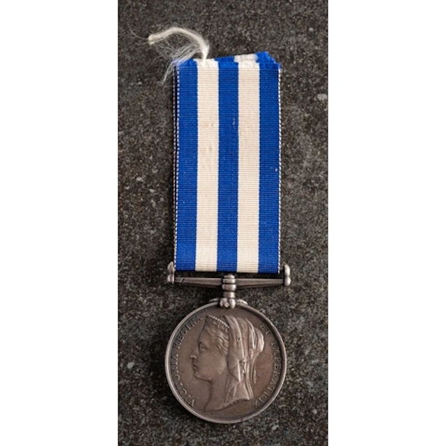 An Egypt Medal 1882 to 'J Marks Ord HMS Ruby'