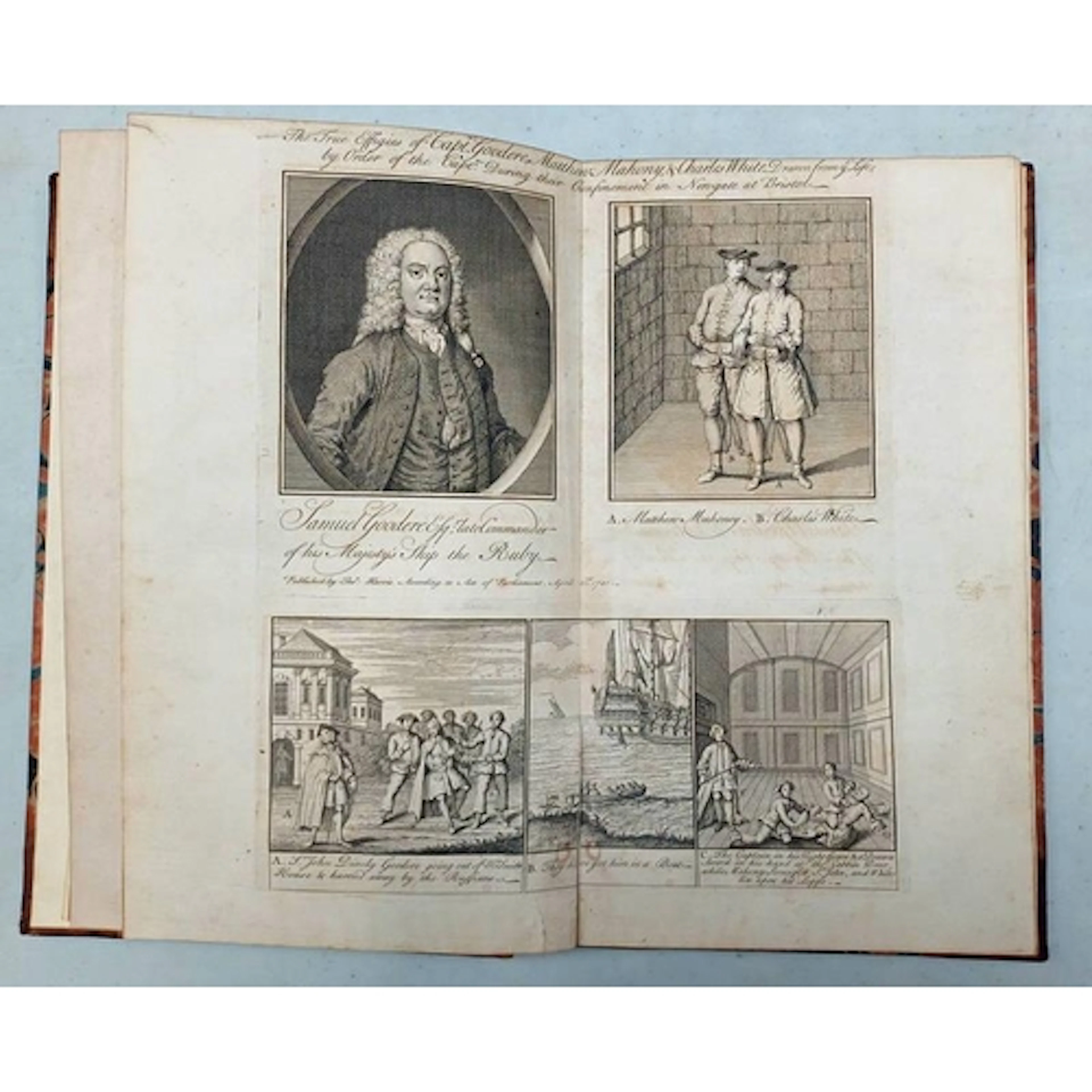 THE TRIALS OF SAMUEL GOODERE ESQ; MATTHEW MAHONY, AND CHARLE...