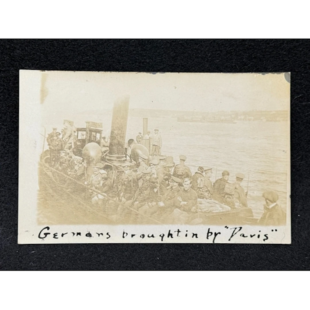 R.M.S. Olympic: R.M.S. Olympic: Sinking of U-103. Real phot...