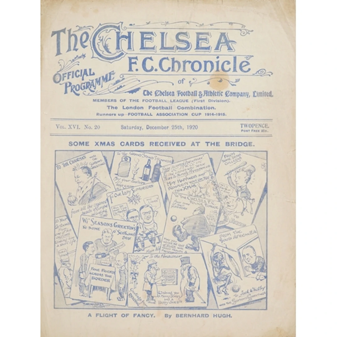 The Chelsea F.C. Chronicles official football programme - So...