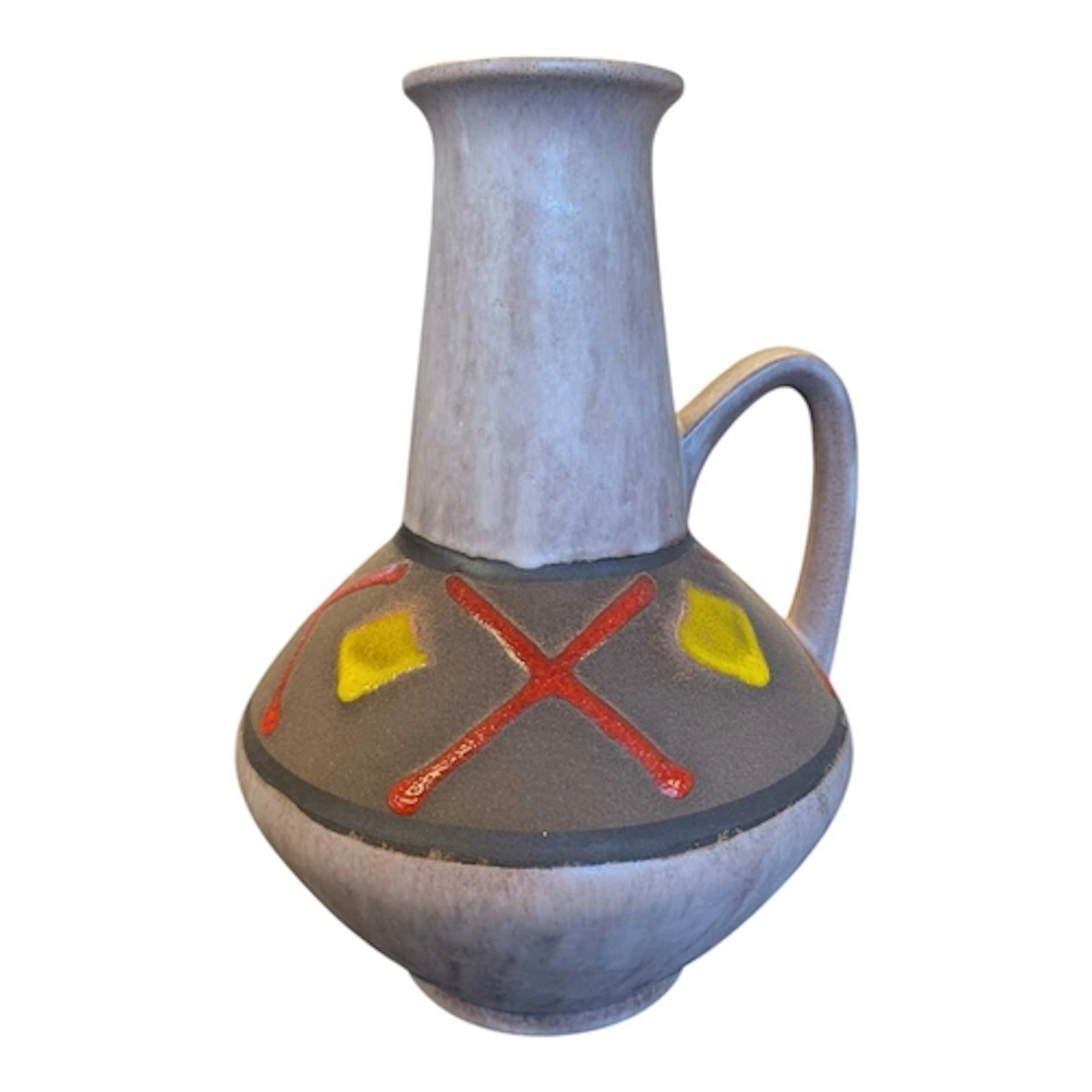 Carstens Tonnieshof - 1960s Austrian pottery vase / jug. Fea...