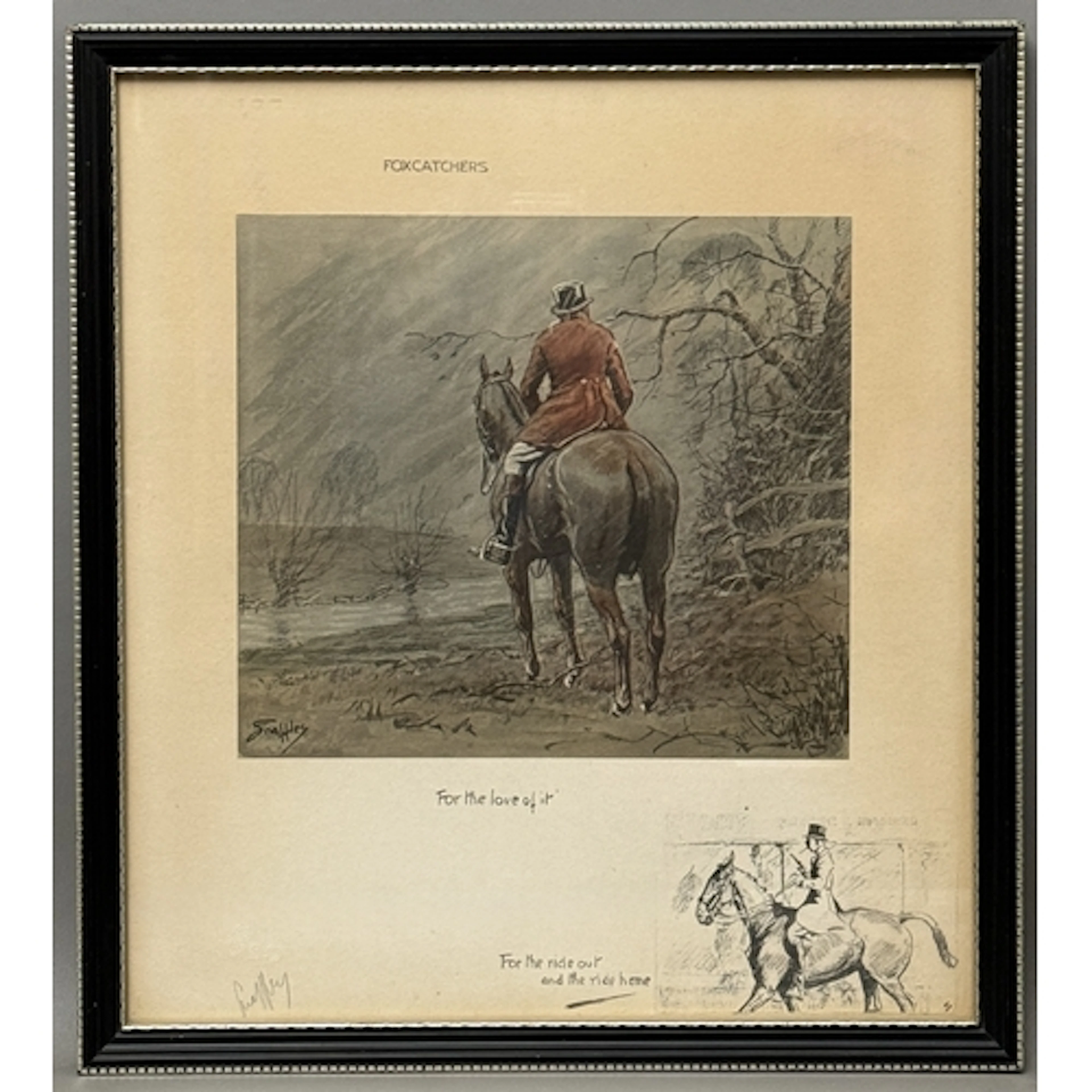 Charles 'Snaffles' Johnson Payne (1884-1967) 'Foxcatchers - ...