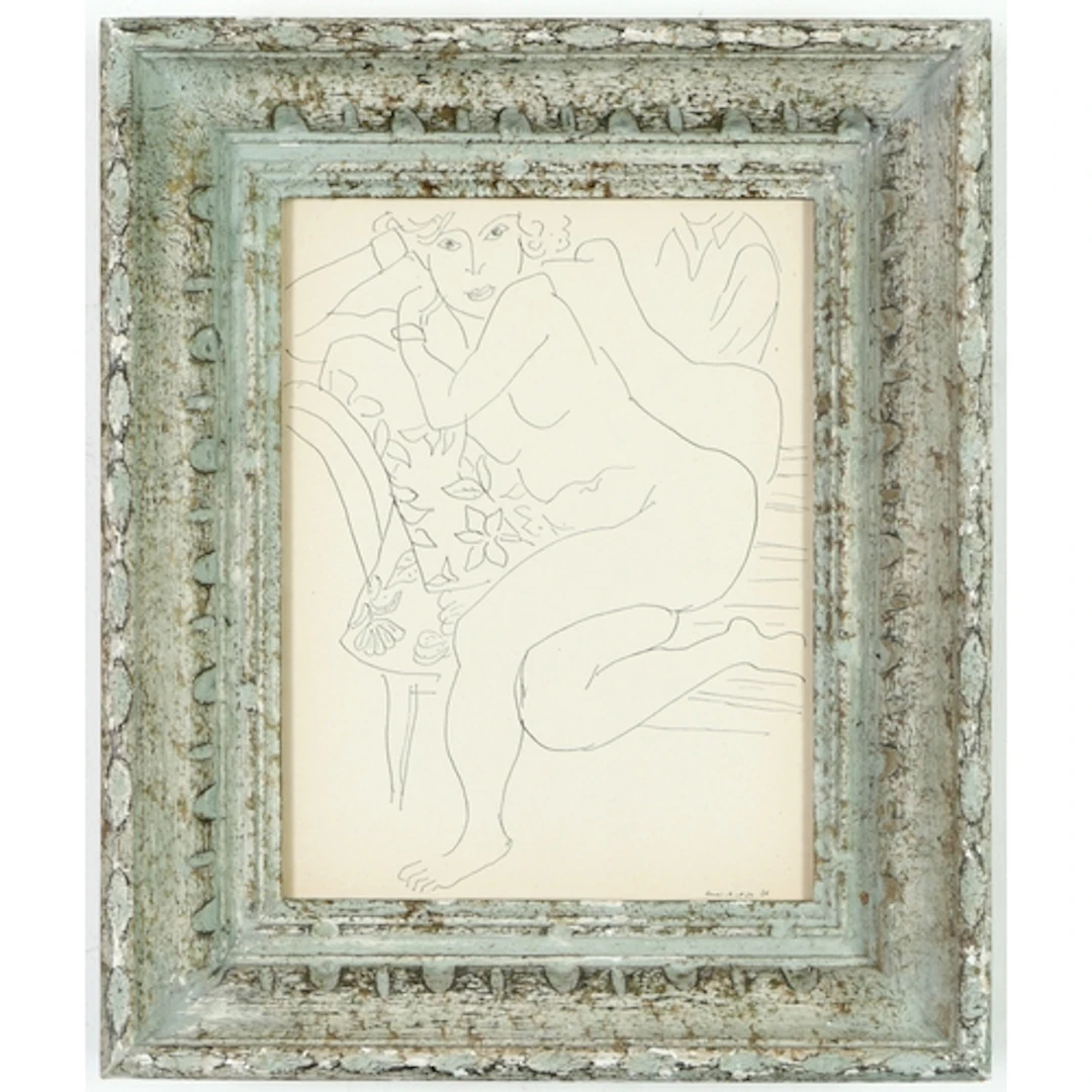 HENRI MATISSE (FRENCH, 1869-1954): FEMME II Lithograph. Sign...