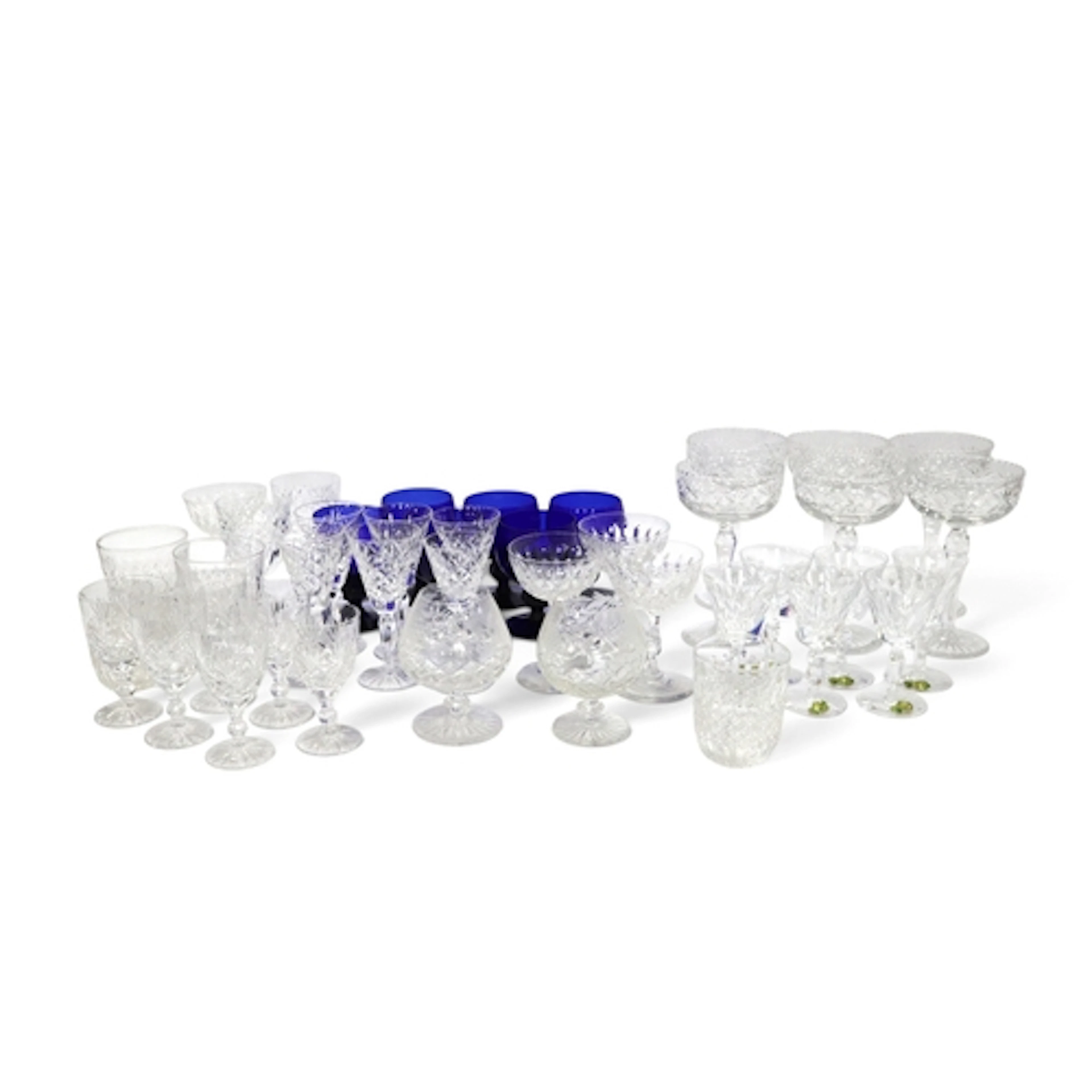 A Quantity of Waterford and Other Crystal Glassware, to incl...