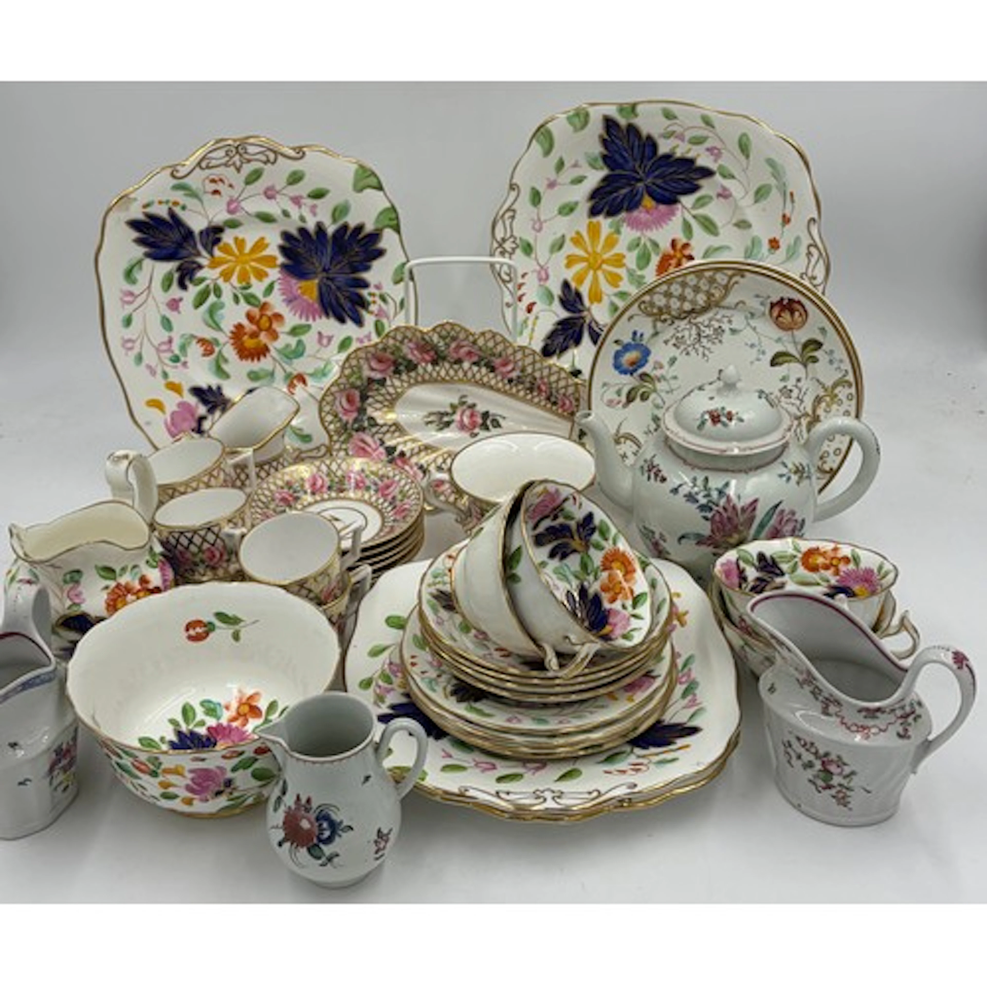 Collection of ceramics to include English porcelain Stevenso...