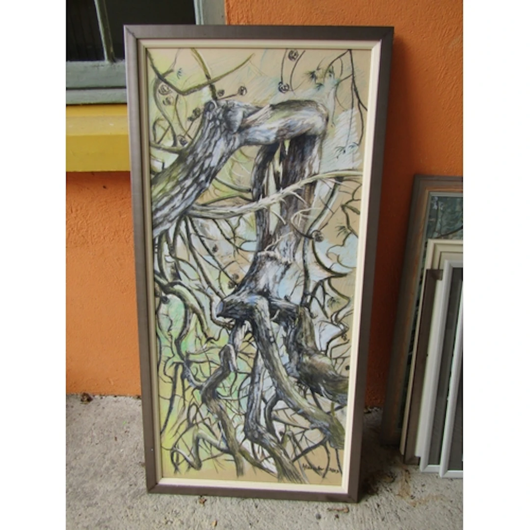 Atlanta Pollock Monterey Pine Headfort Estate Meath Oil on P...