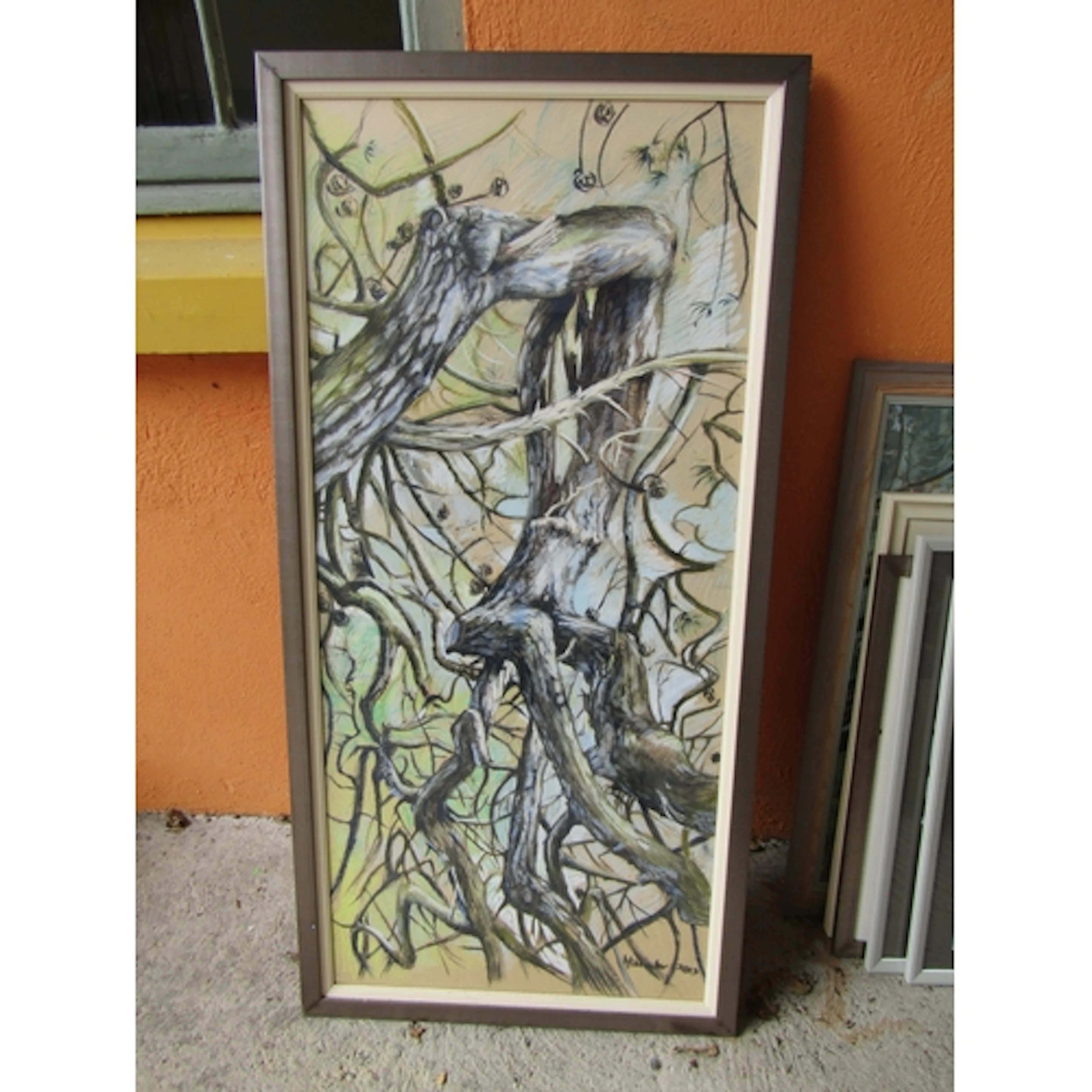 Atlanta Pollock Monterey Pine Headfort Estate Meath Oil on P...