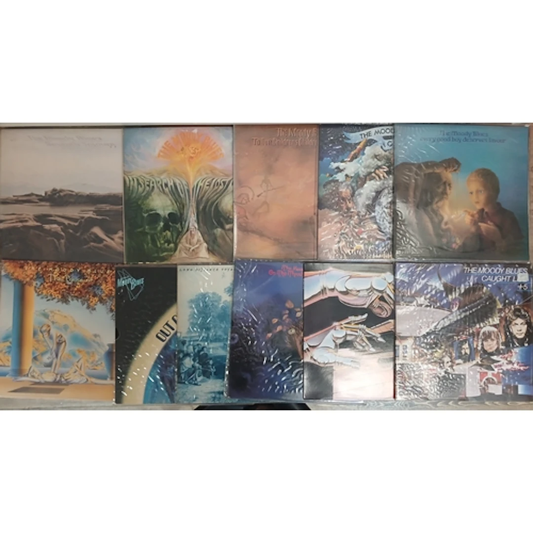 The Moody Blues - a group of 11 LPs.