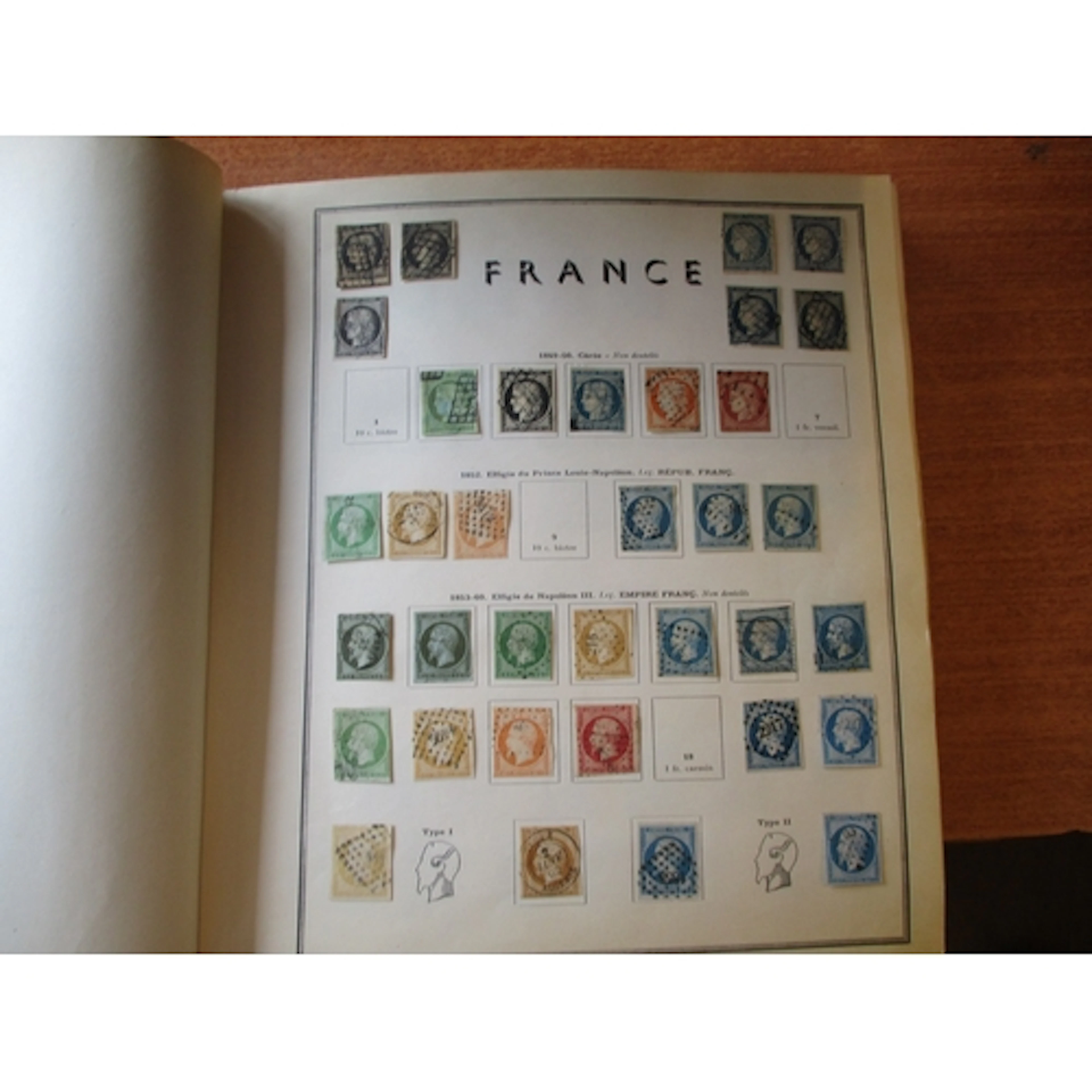 France. M/U coln in 1 Ceres France album, incl Ceres 1849-50...