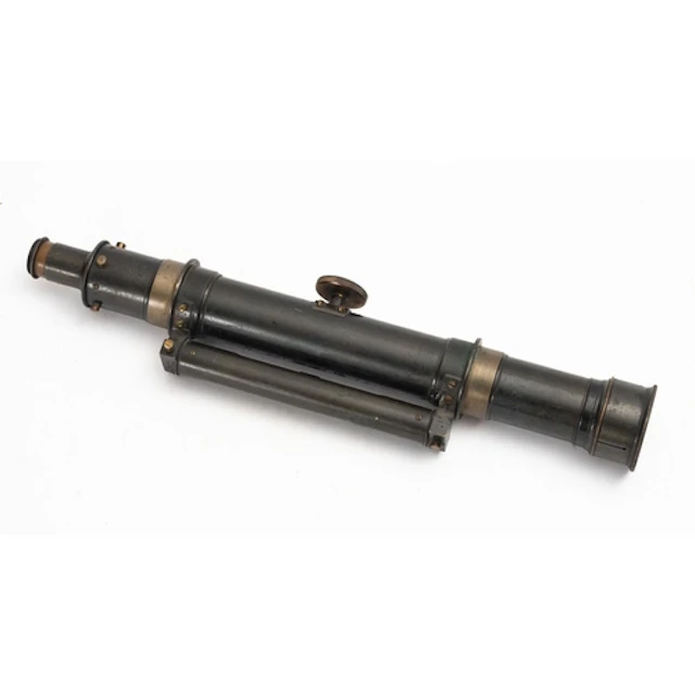 An early 20th Century Surveyors Level. Unsigned with rack an...
