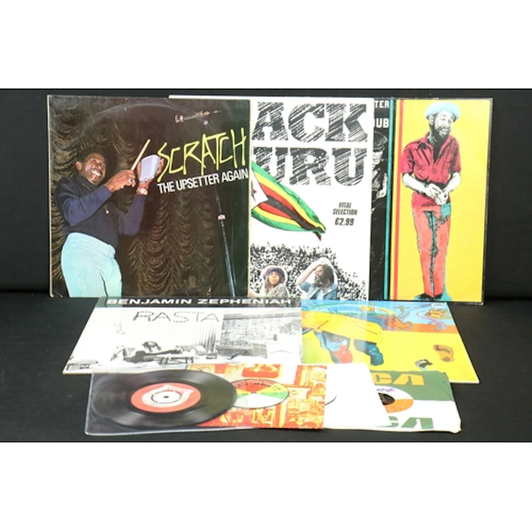 Vinyl - 5 Reggae / Dub LPs and 4 7" singles to include The U...