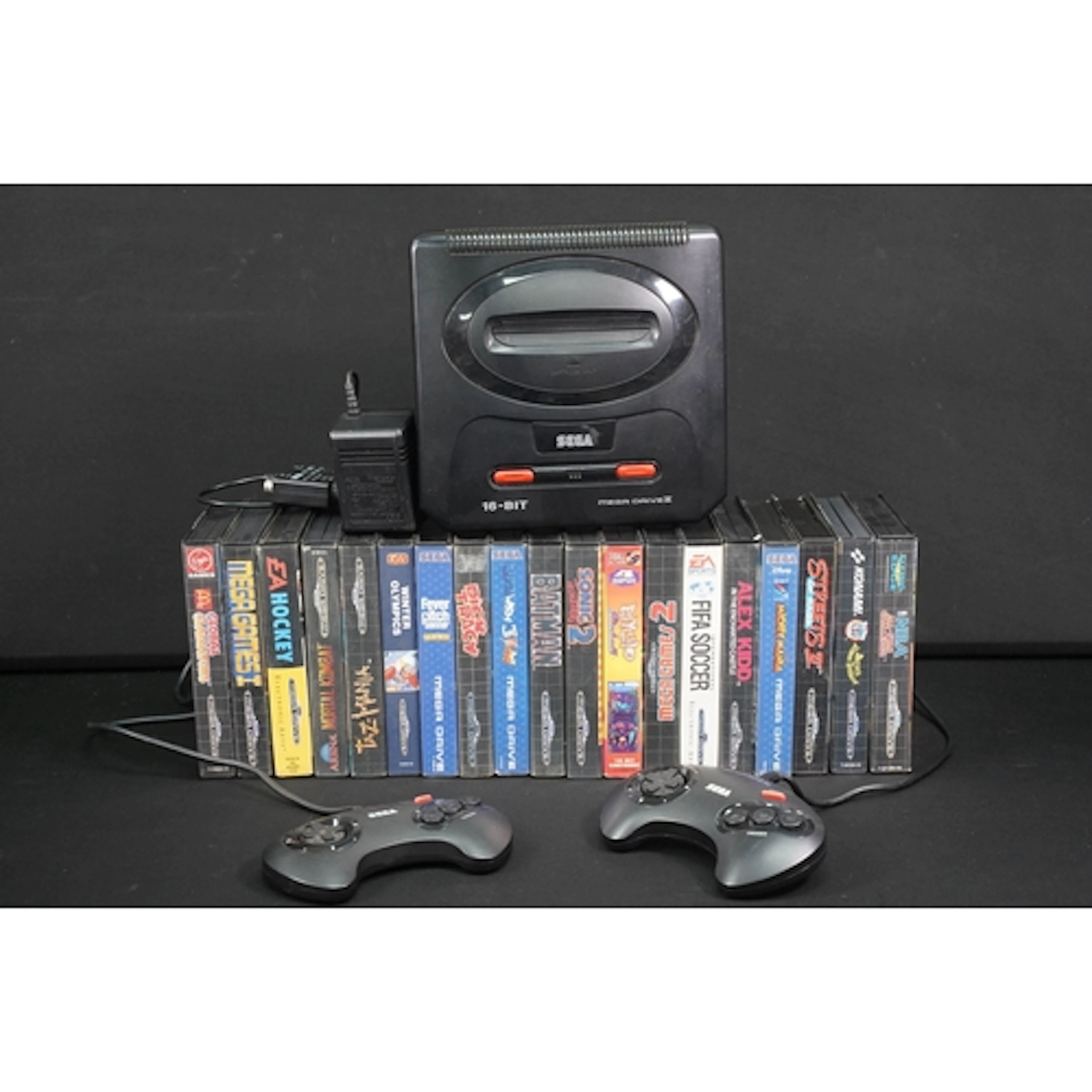 Retro Gaming - Sega Mega Drive II 16-Bit games console with ...