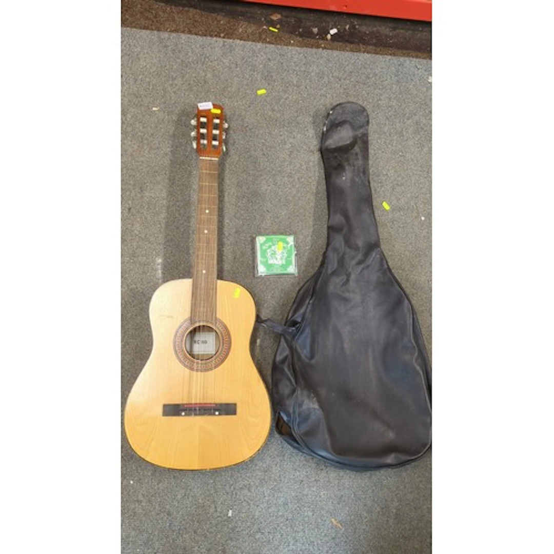 Classical guitar, model KC 110, with a natural-finish soundb...