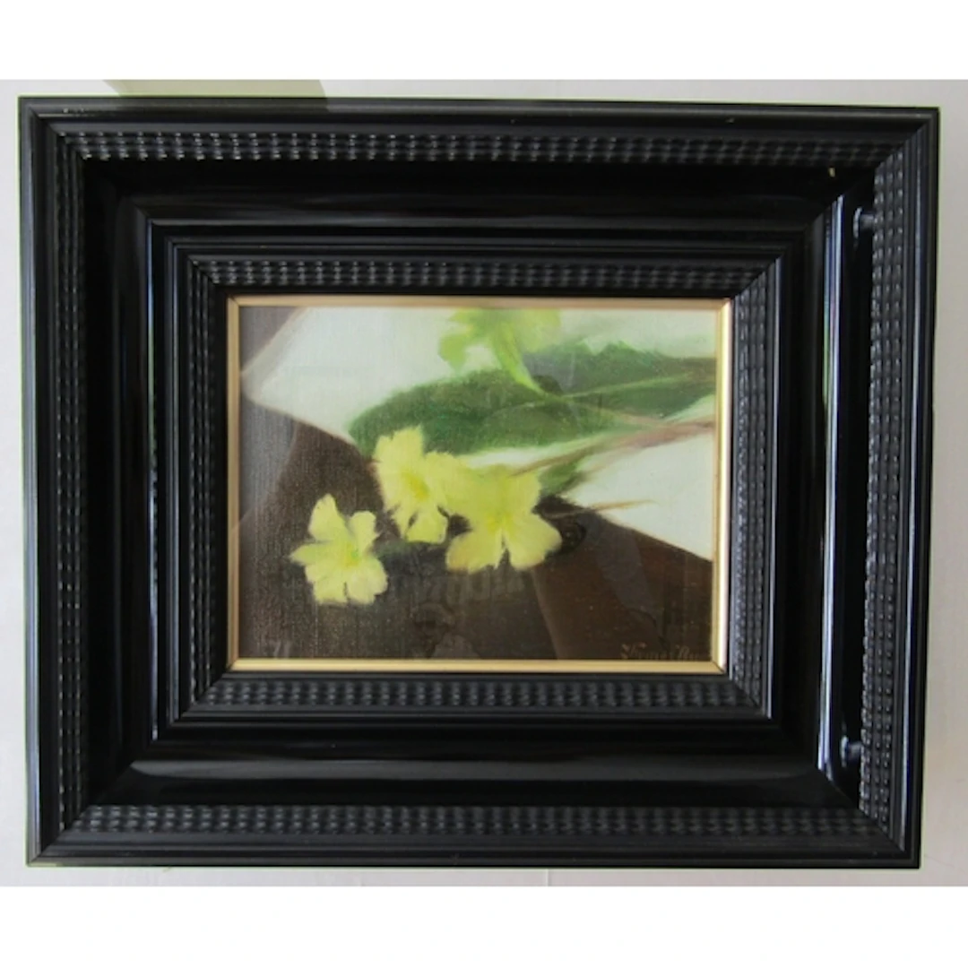 Thomas Ryan PPRHA Still Life Oil on Board Approximately 7 In...