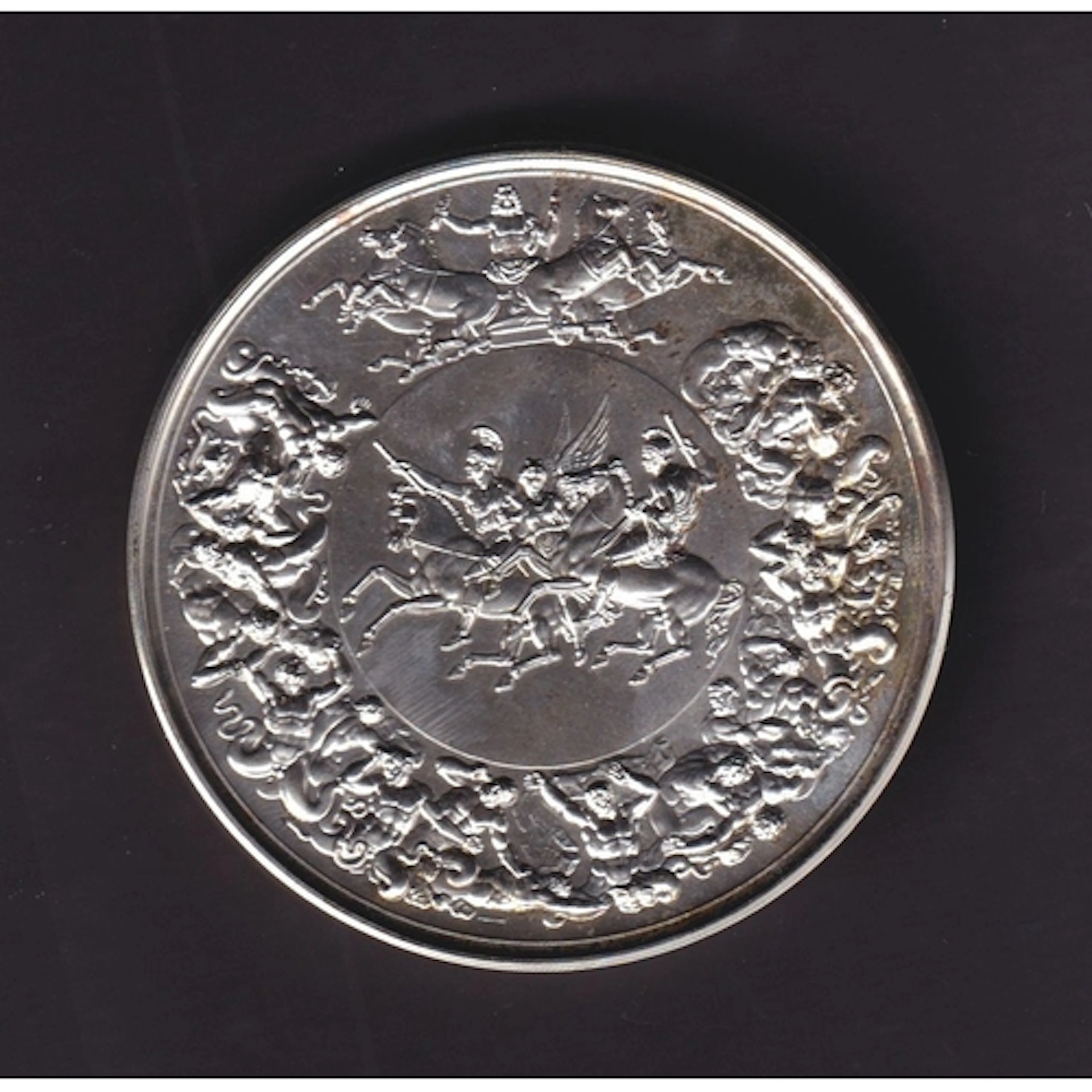 Royal Mint 1990 Battle of Waterloo 175th Anniversary sterlin...