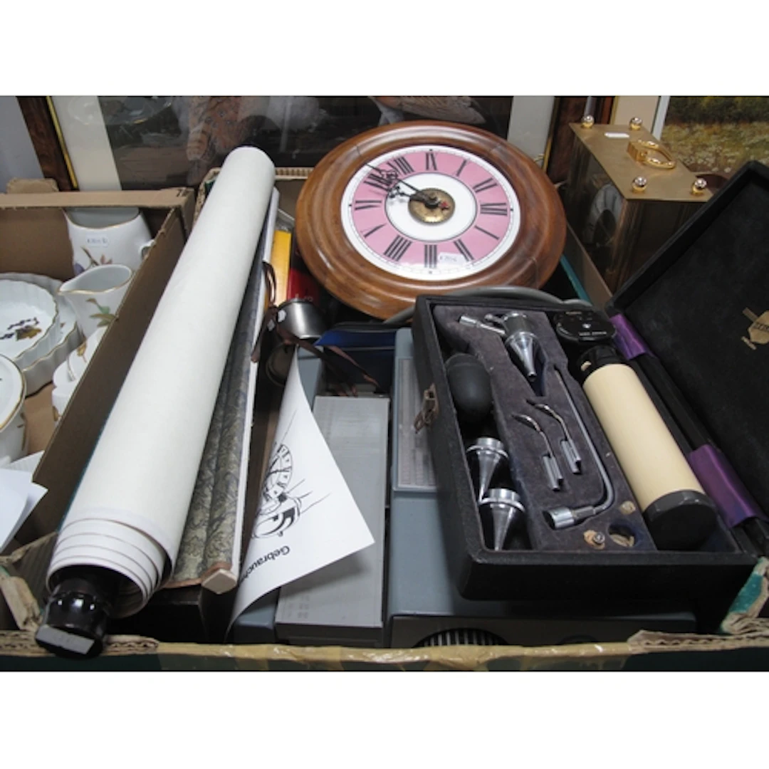 Collectables and vintage medical equipment, including Canadi...