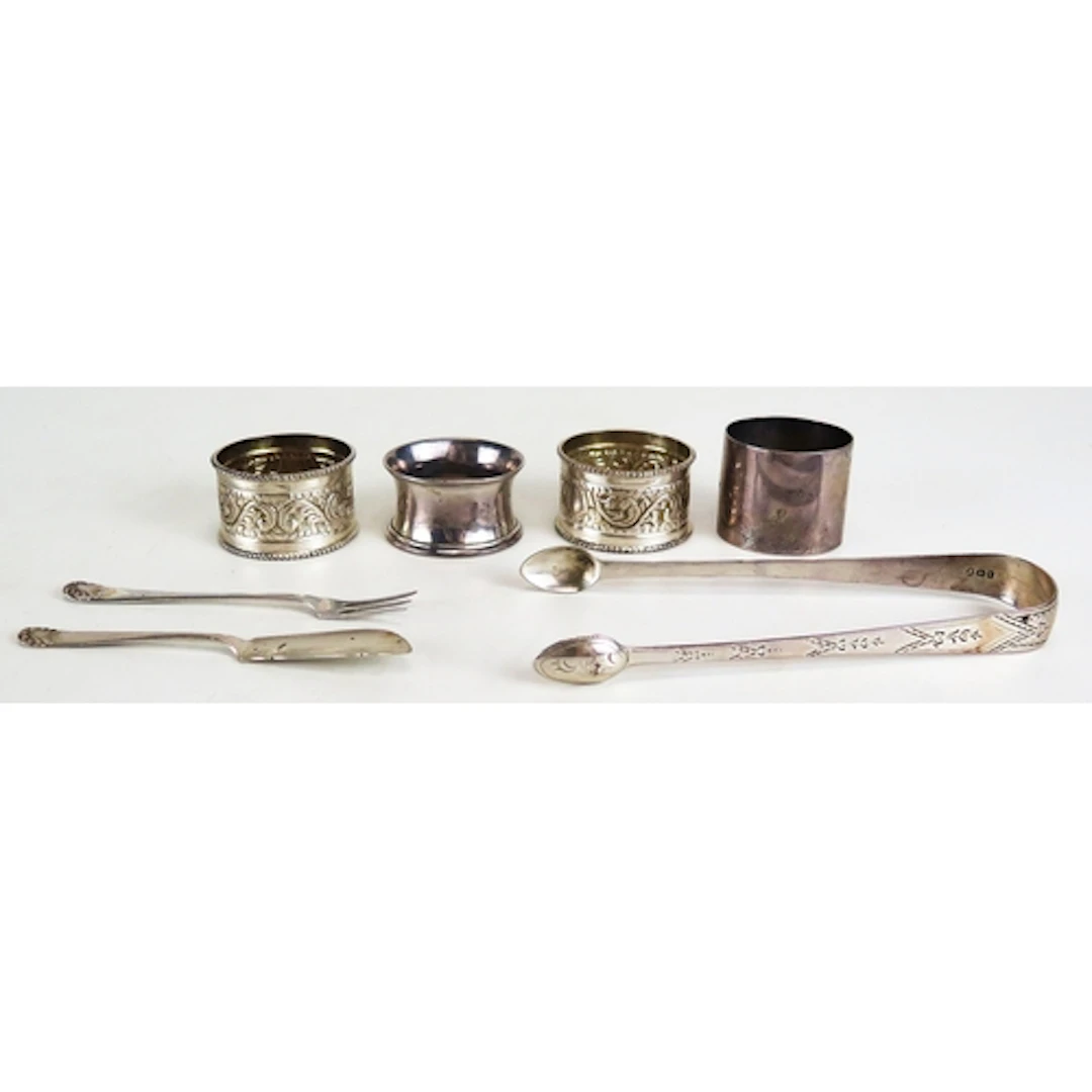 A mixed collection of silver, various makers and dates, incl...
