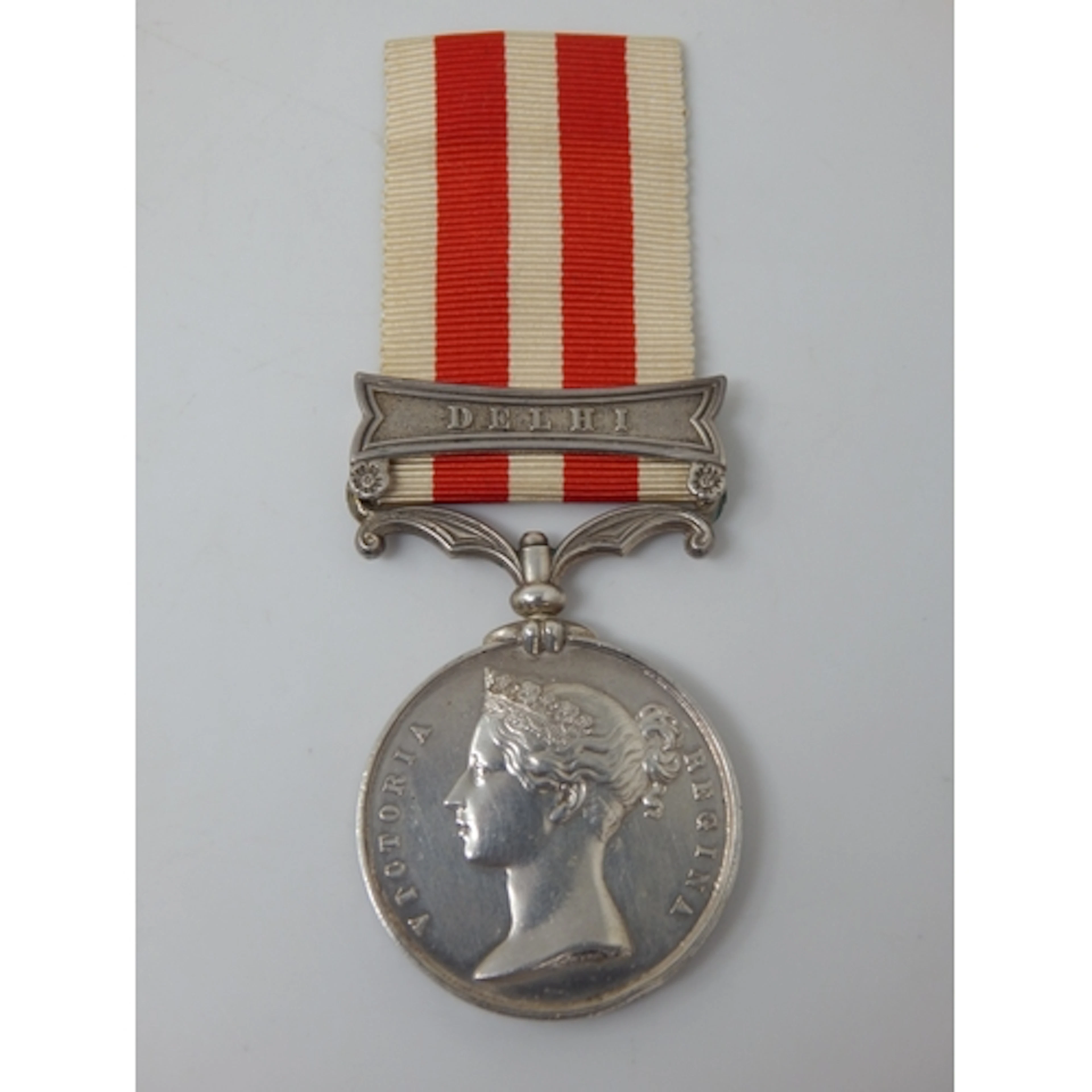 Indian Mutiny Medal with DELHI Clasp (Confirmed) Awarded & ...