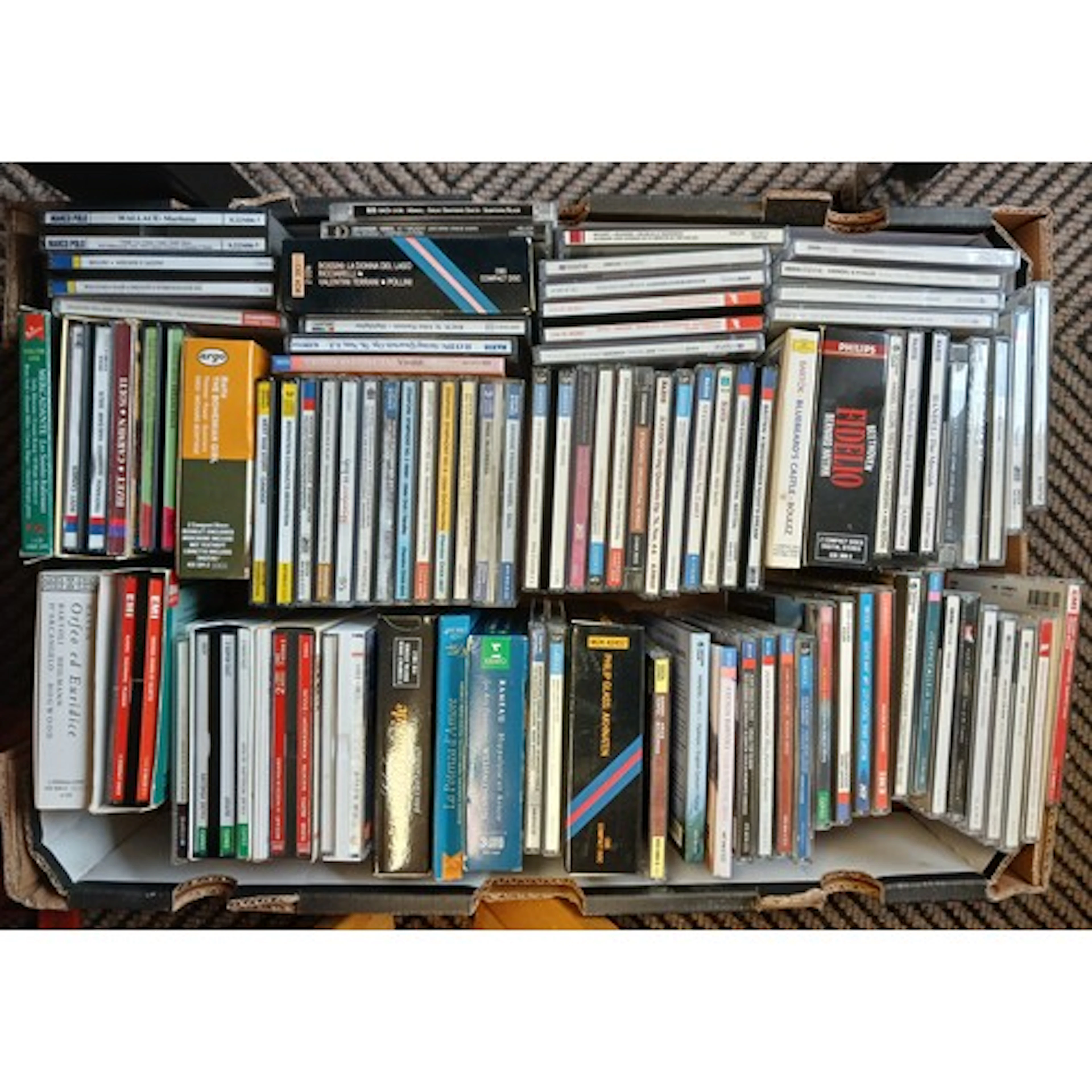 Collection of classical CD's.