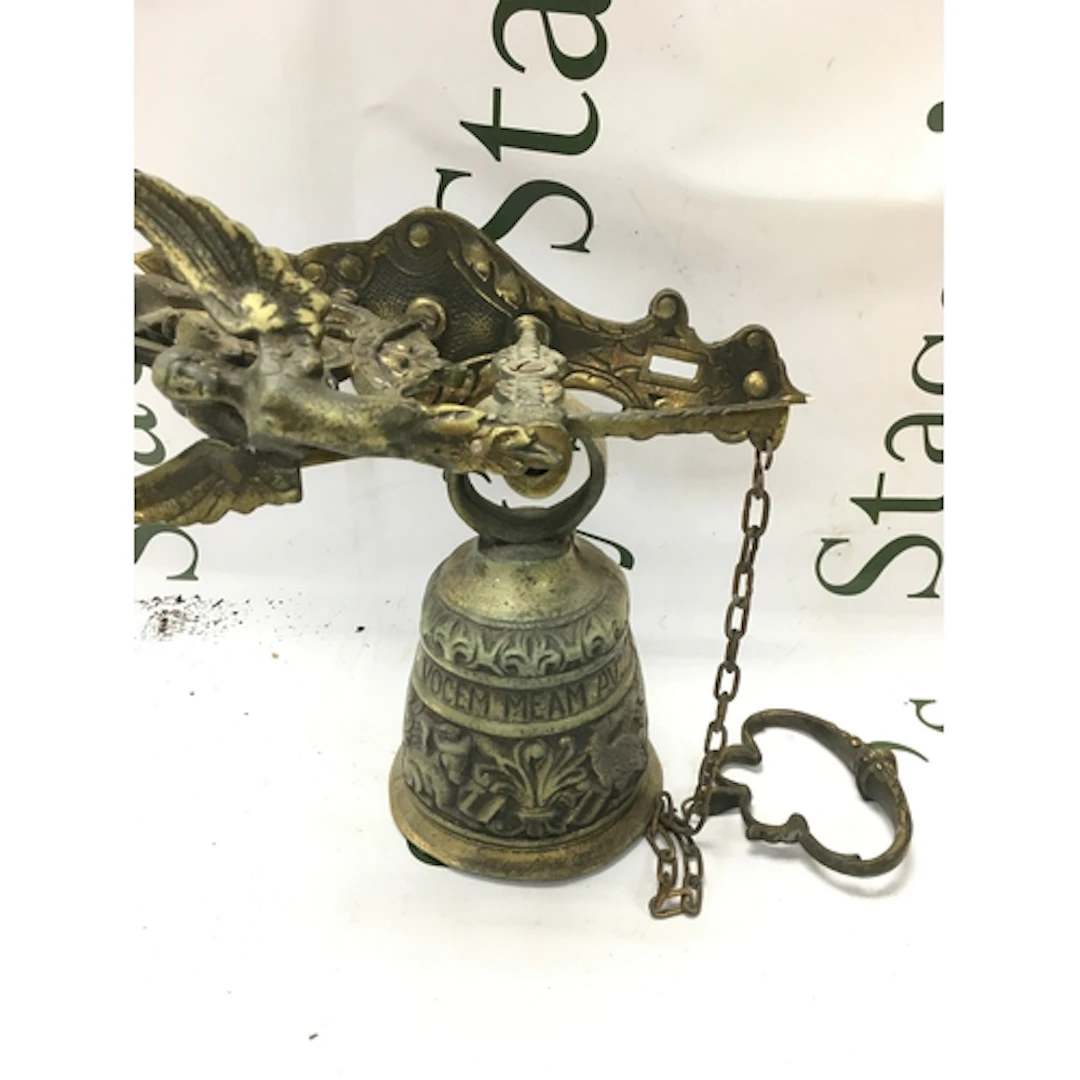 A brass door bell NO RESERVE